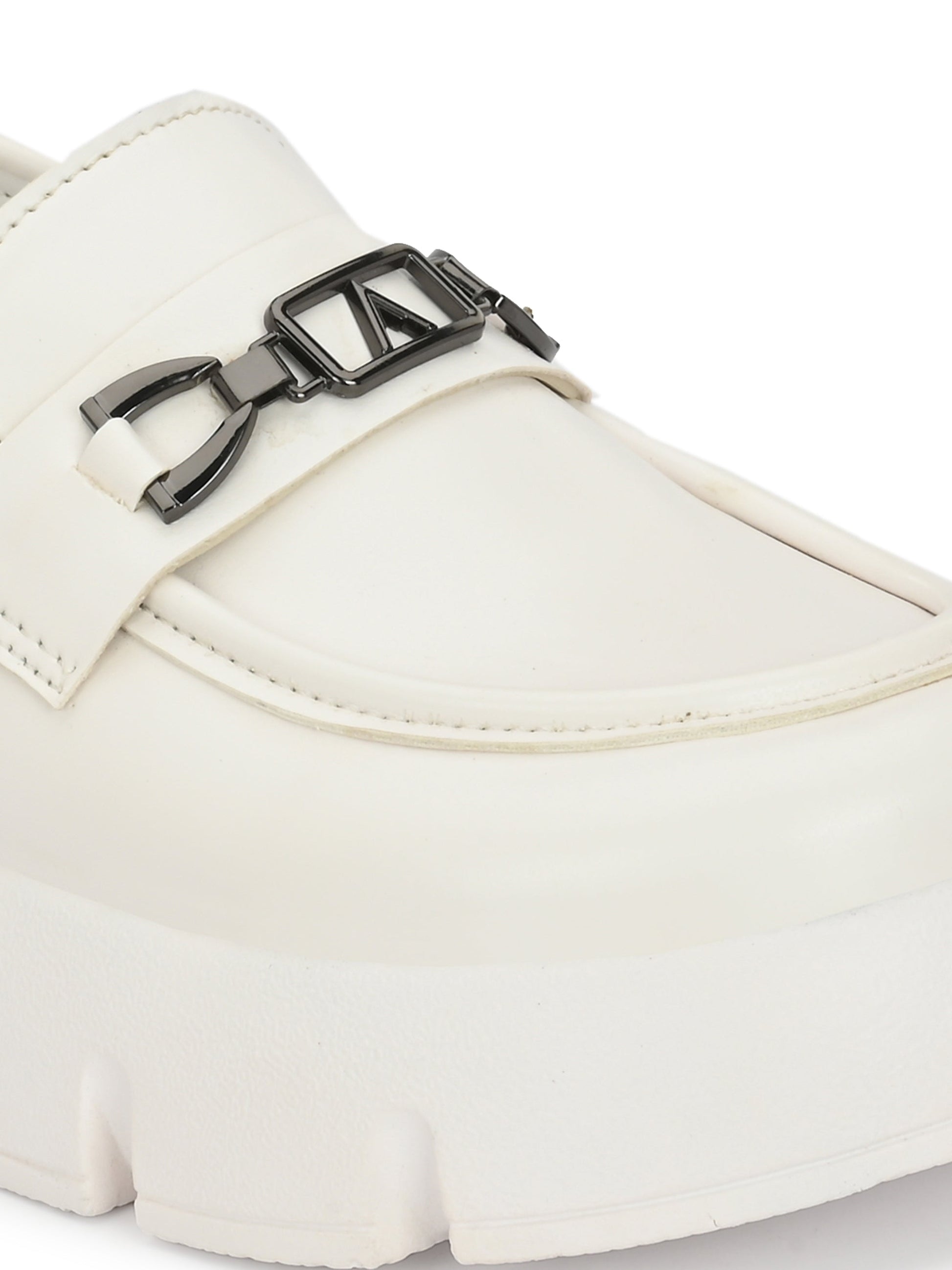 Pearly Prestige Loafers For Women-11