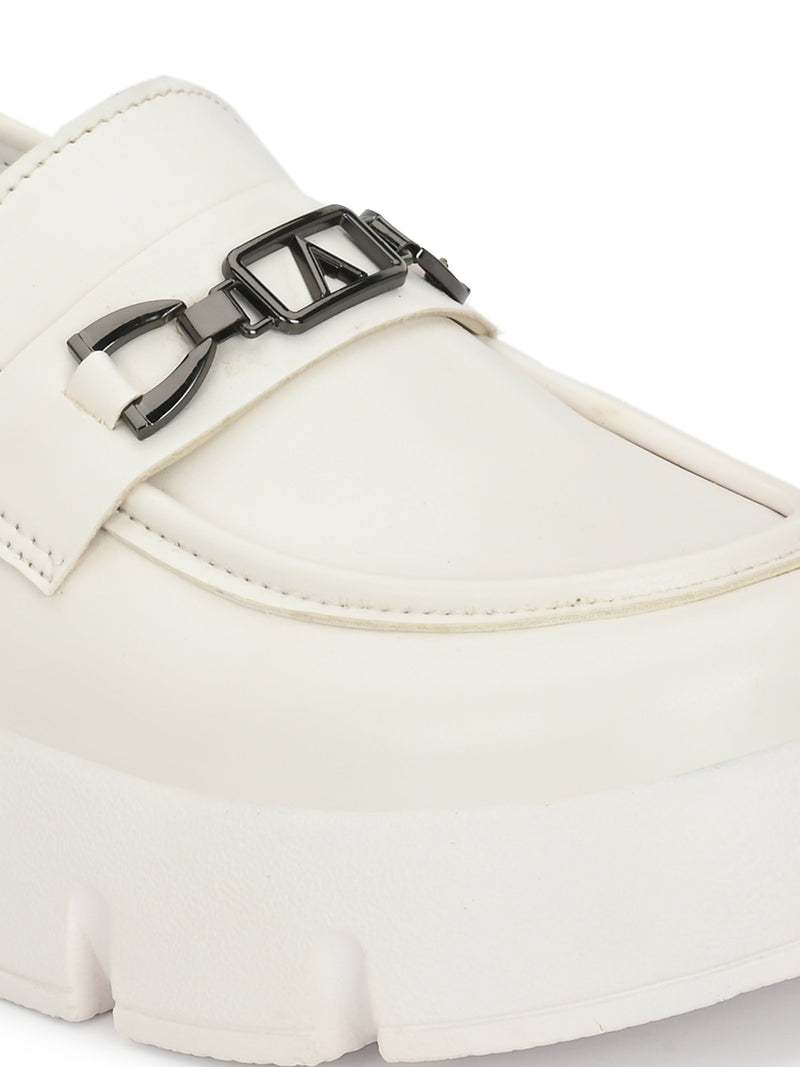 Pearly Prestige Loafers For Women-11