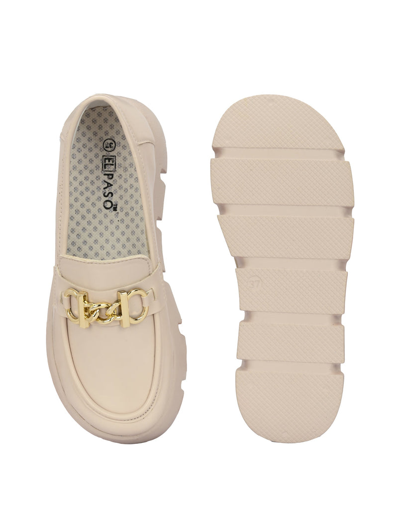 Pearly Prestige Loafers For Women-4