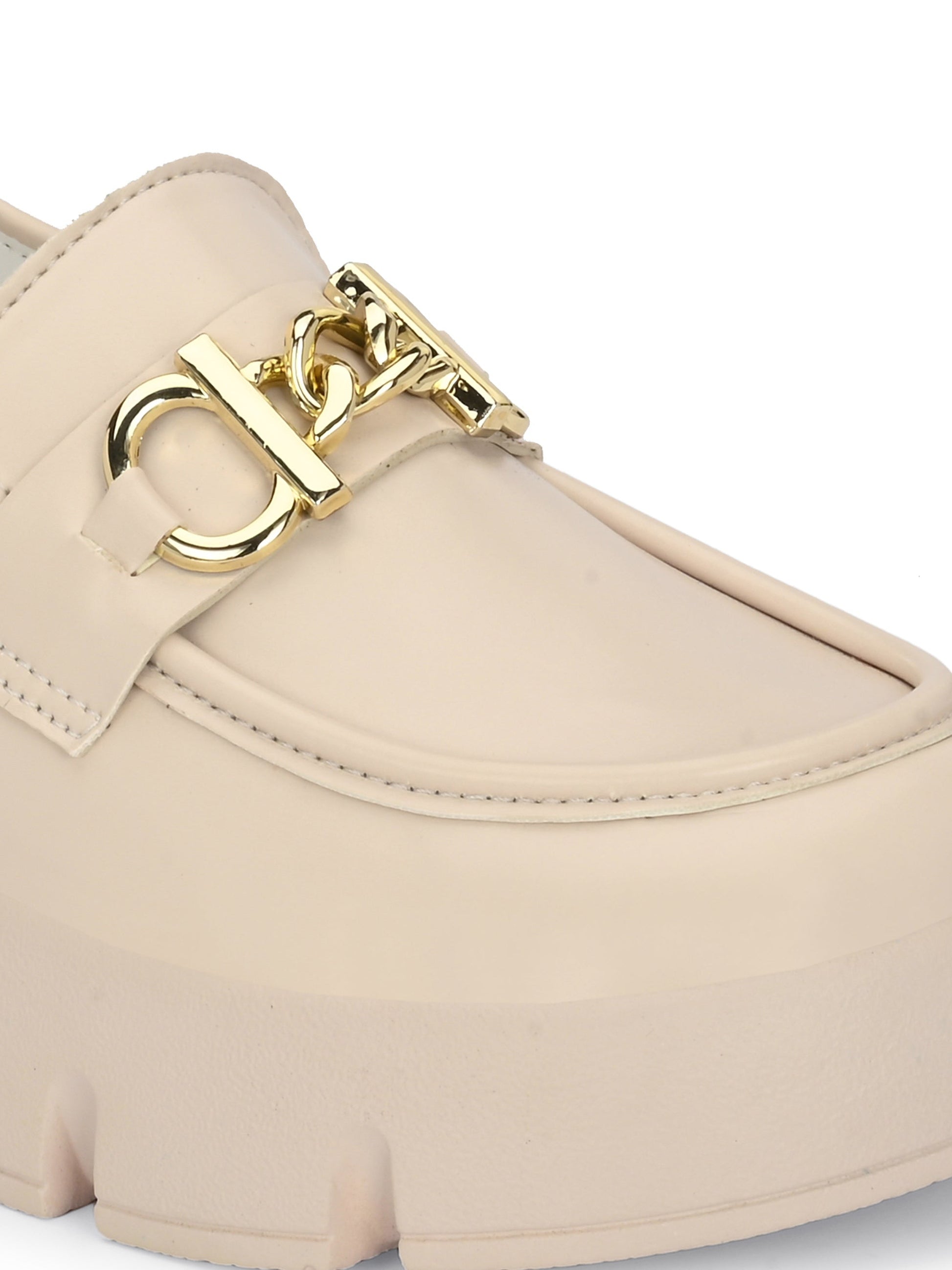 Pearly Prestige Loafers For Women-5