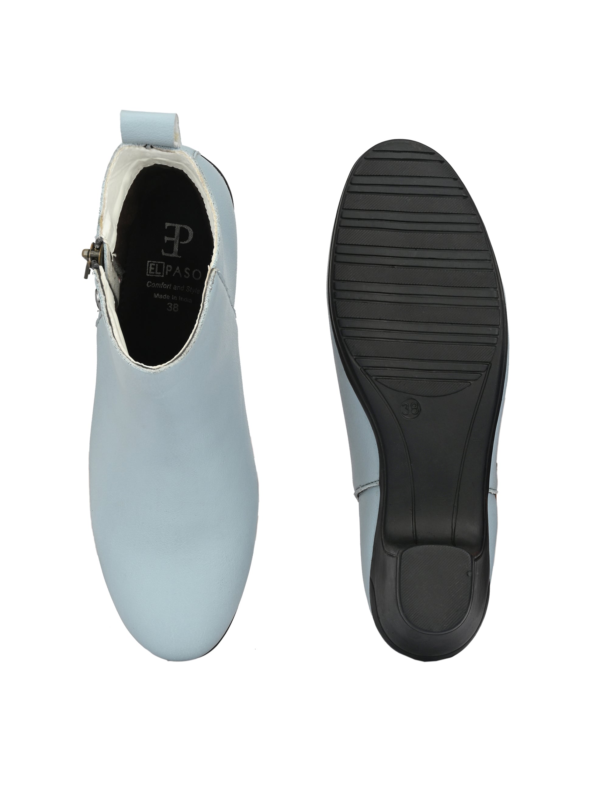 Zip-Closure Party Wear Boots For Women