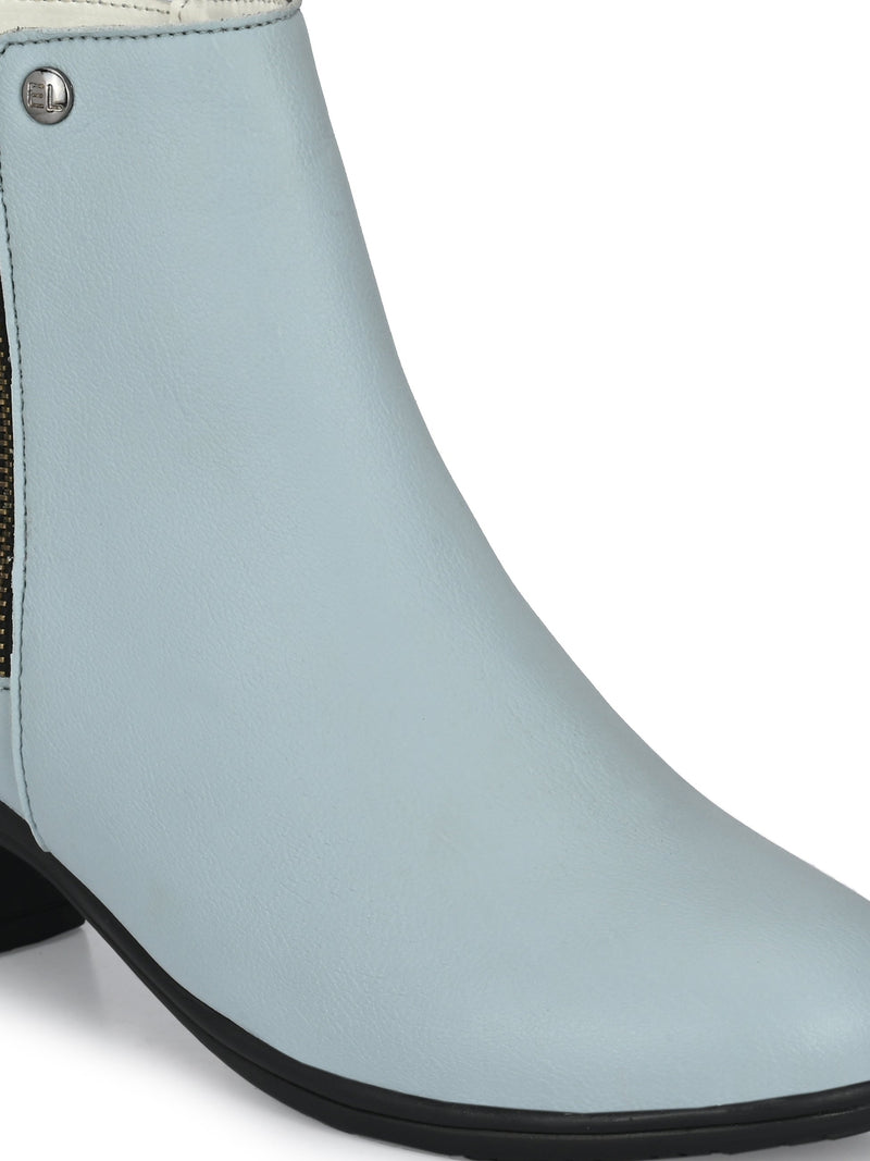 Zip-Closure Party Wear Boots For Women