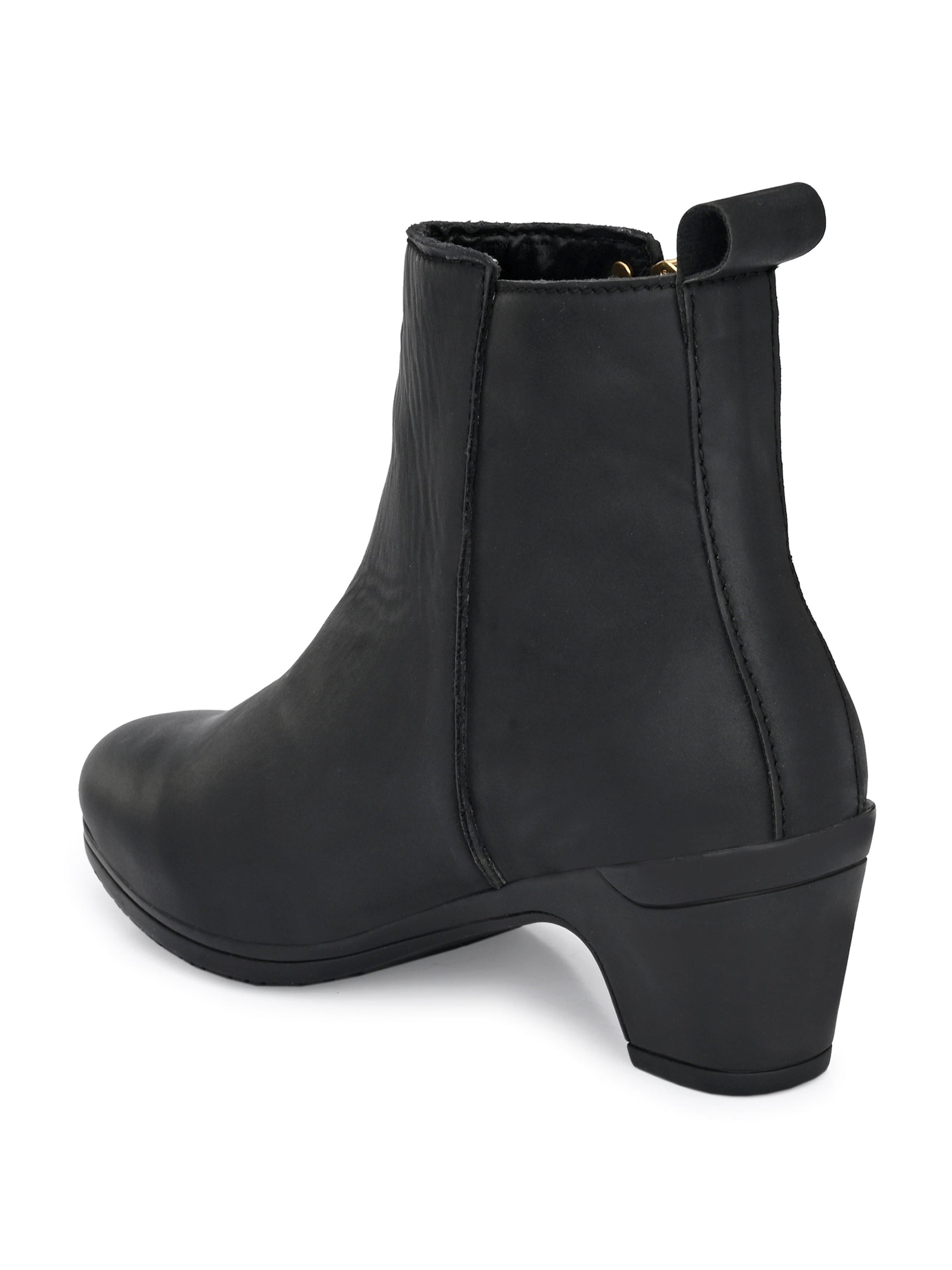 Zip-Closure Party Wear Boots For Women
