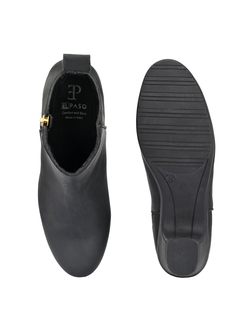 Zip-Closure Party Wear Boots For Women