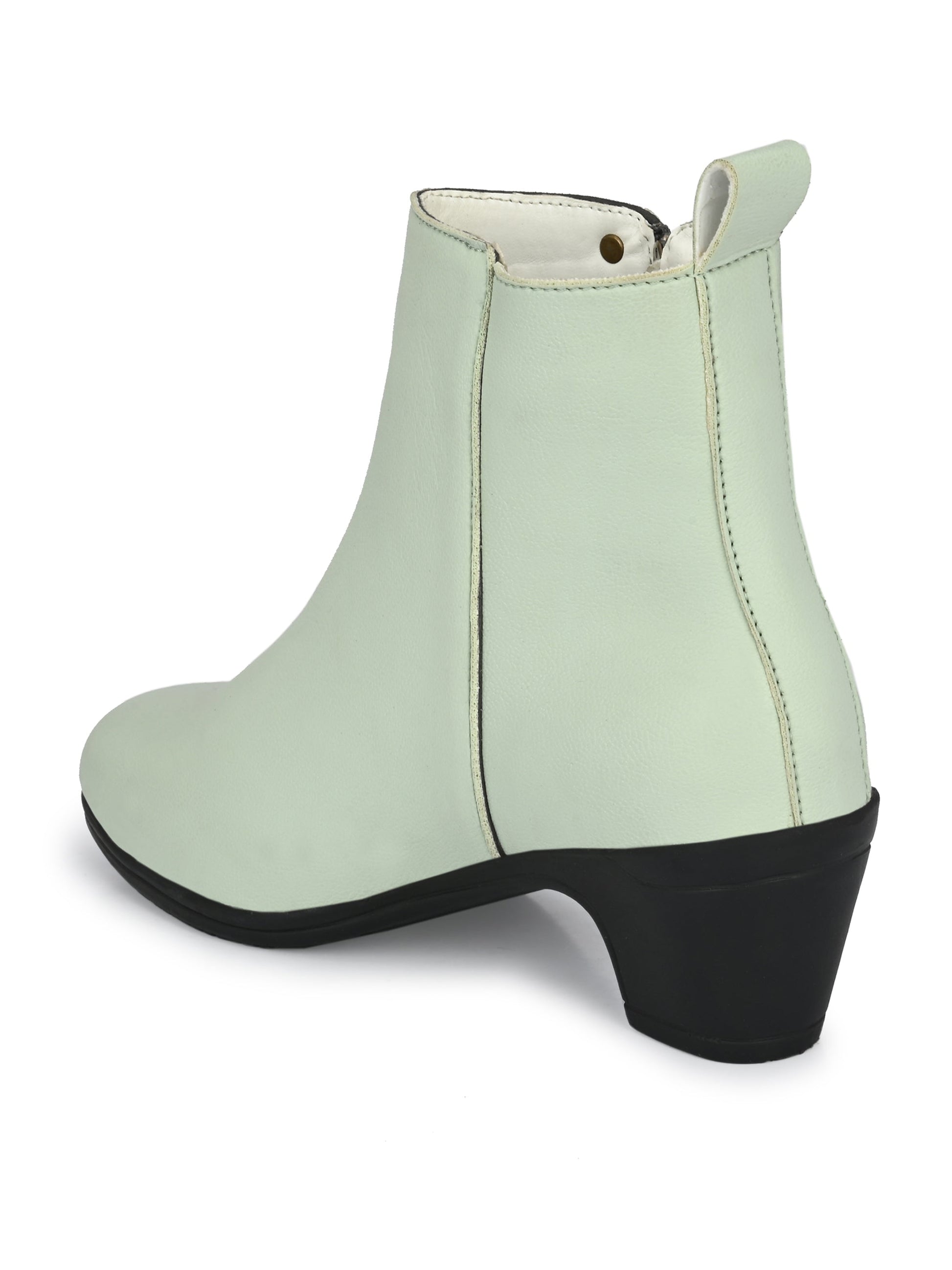 Zip-Closure Party Wear Boots For Women