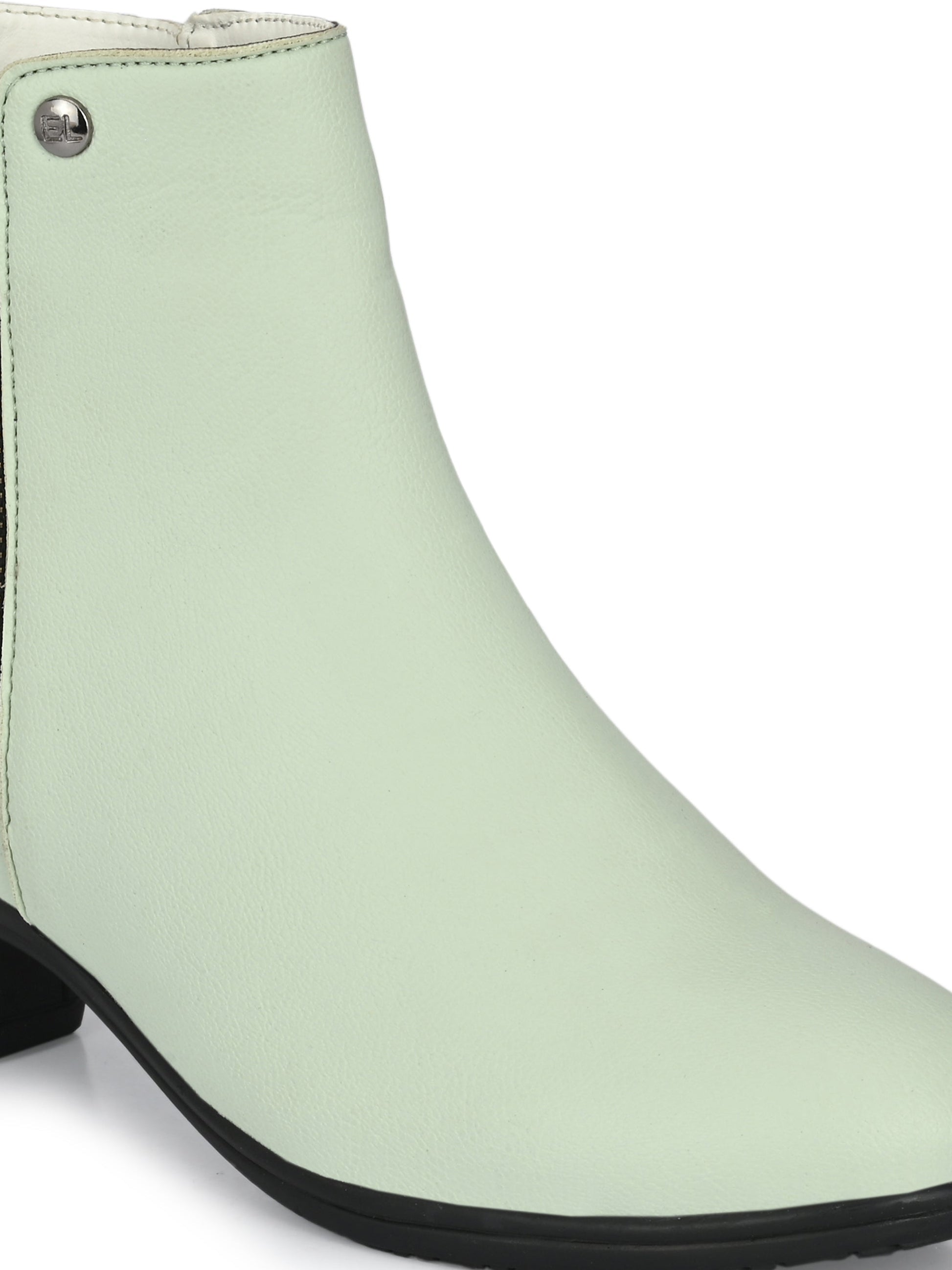 Zip-Closure Party Wear Boots For Women