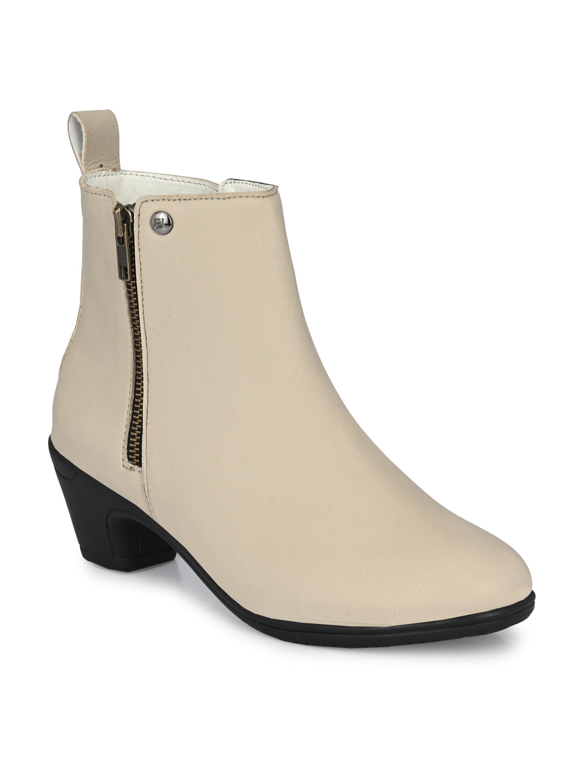 Zip-Closure Party Wear Boots For Women