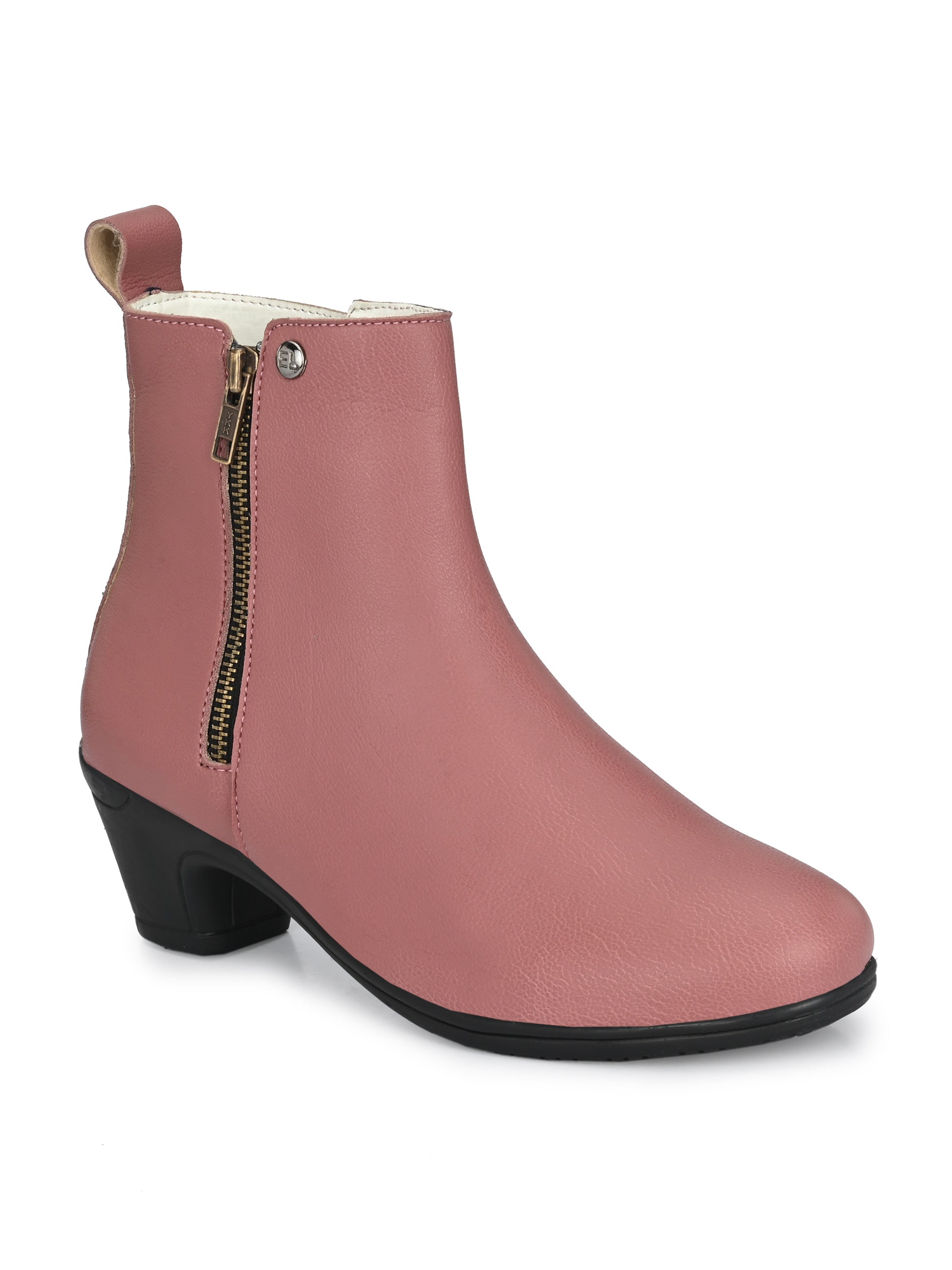 Zip-Closure Party Wear Boots For Women