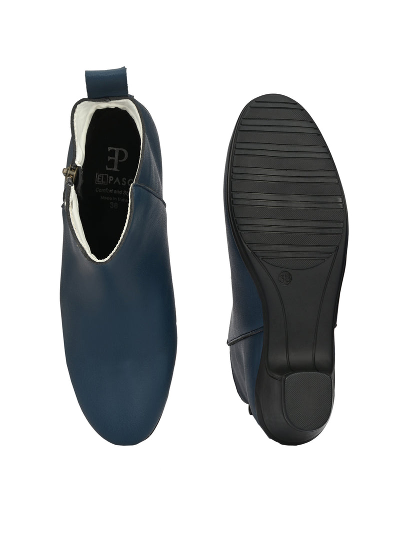 Zip-Closure Party Wear Boots For Women
