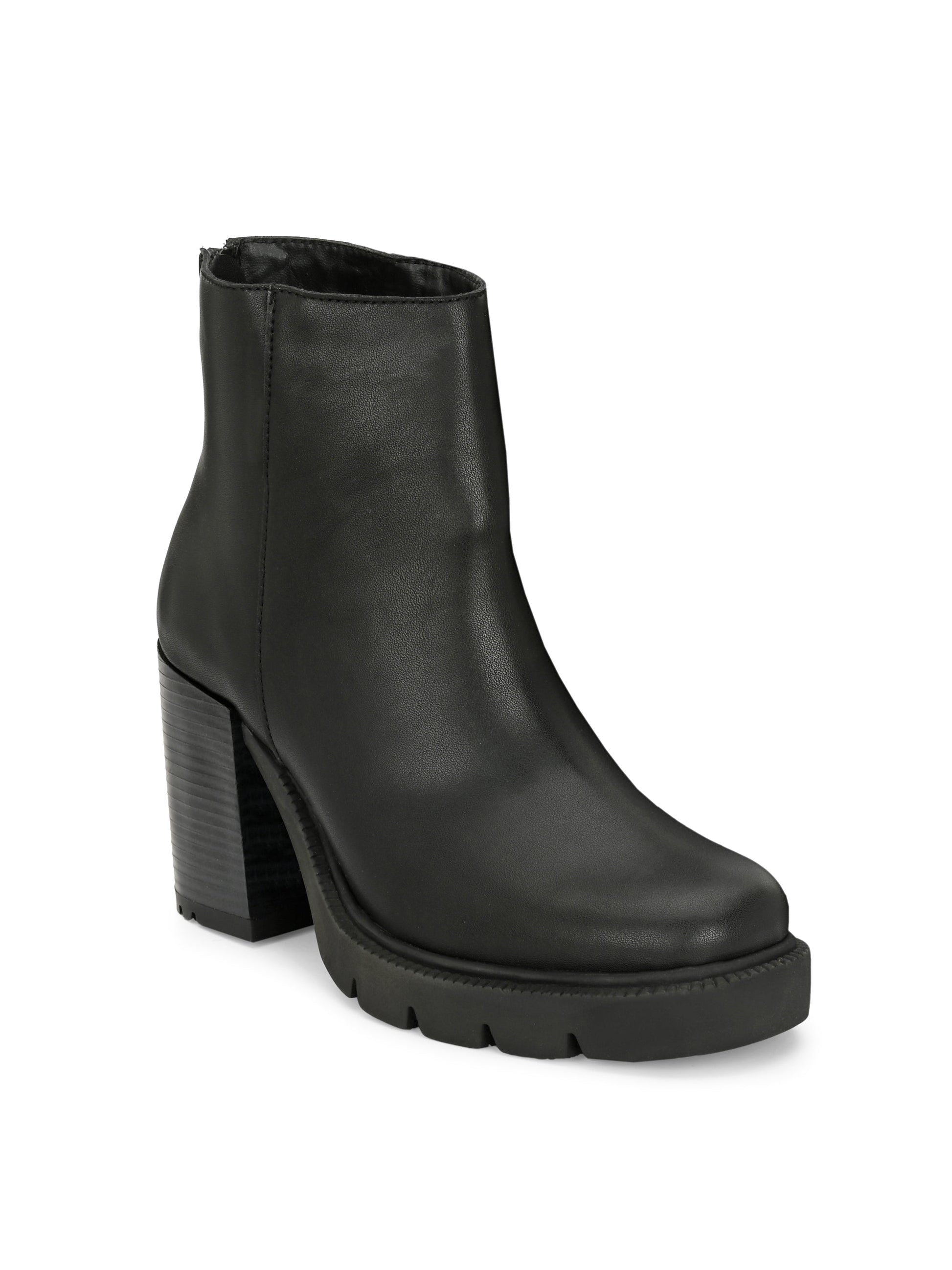 EL PASO Women Faux Leather Casual Chelsea Boots-49