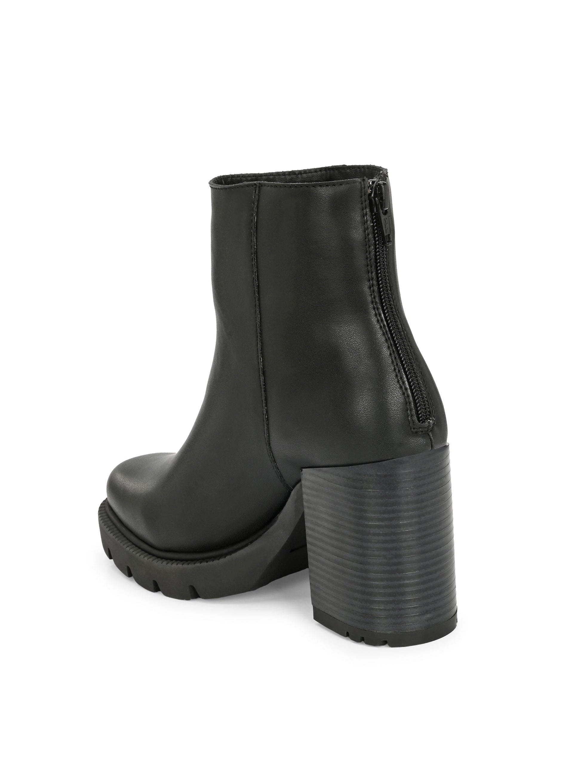 EL PASO Women Faux Leather Casual Chelsea Boots-50