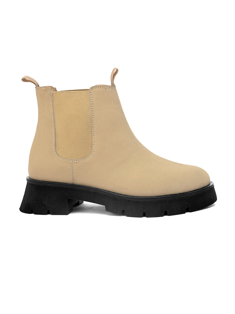 Cream Sandstorm Chelsea For Women-4