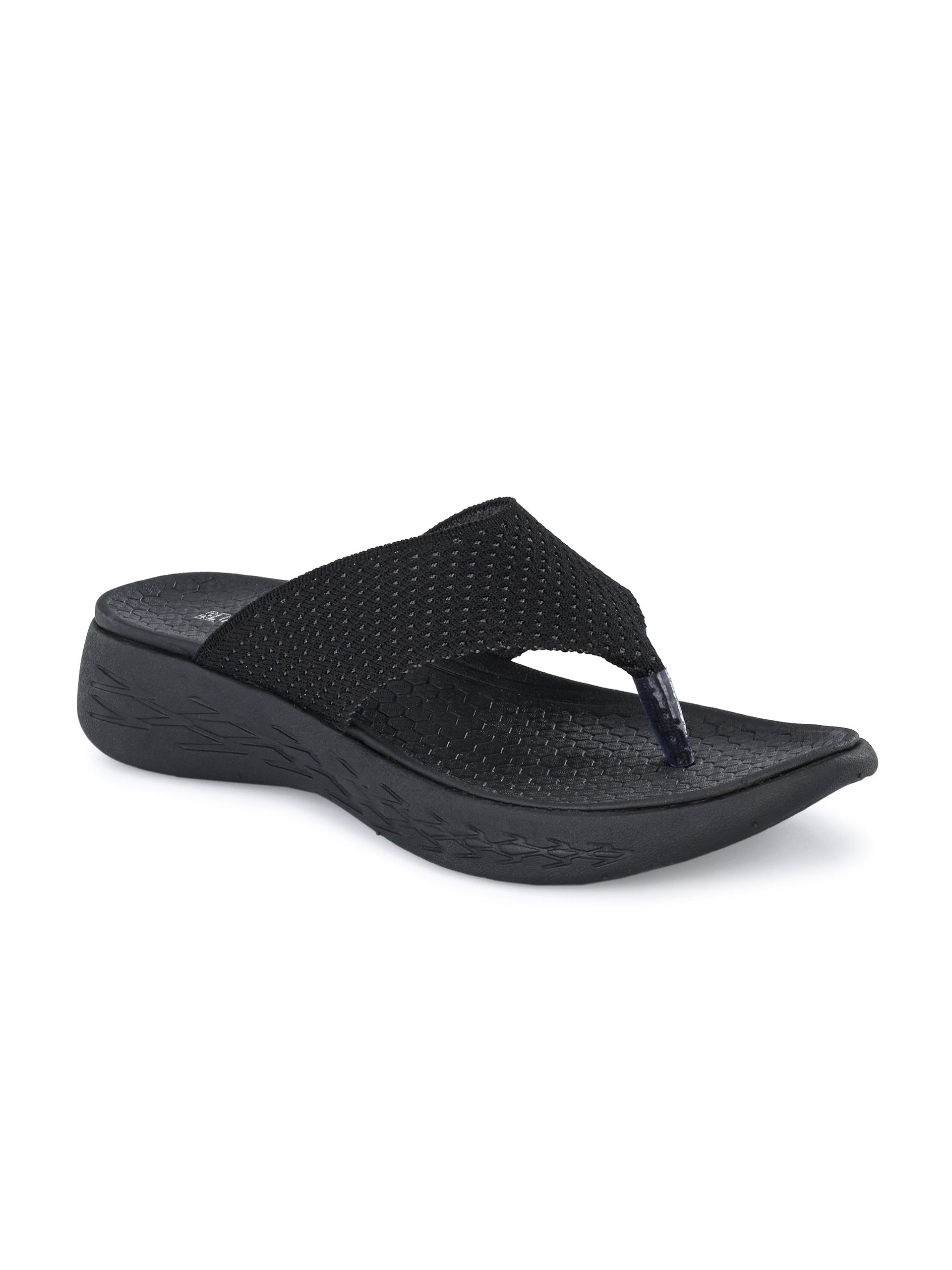 Midnight Mesh Comfort Flip-Flop For Women