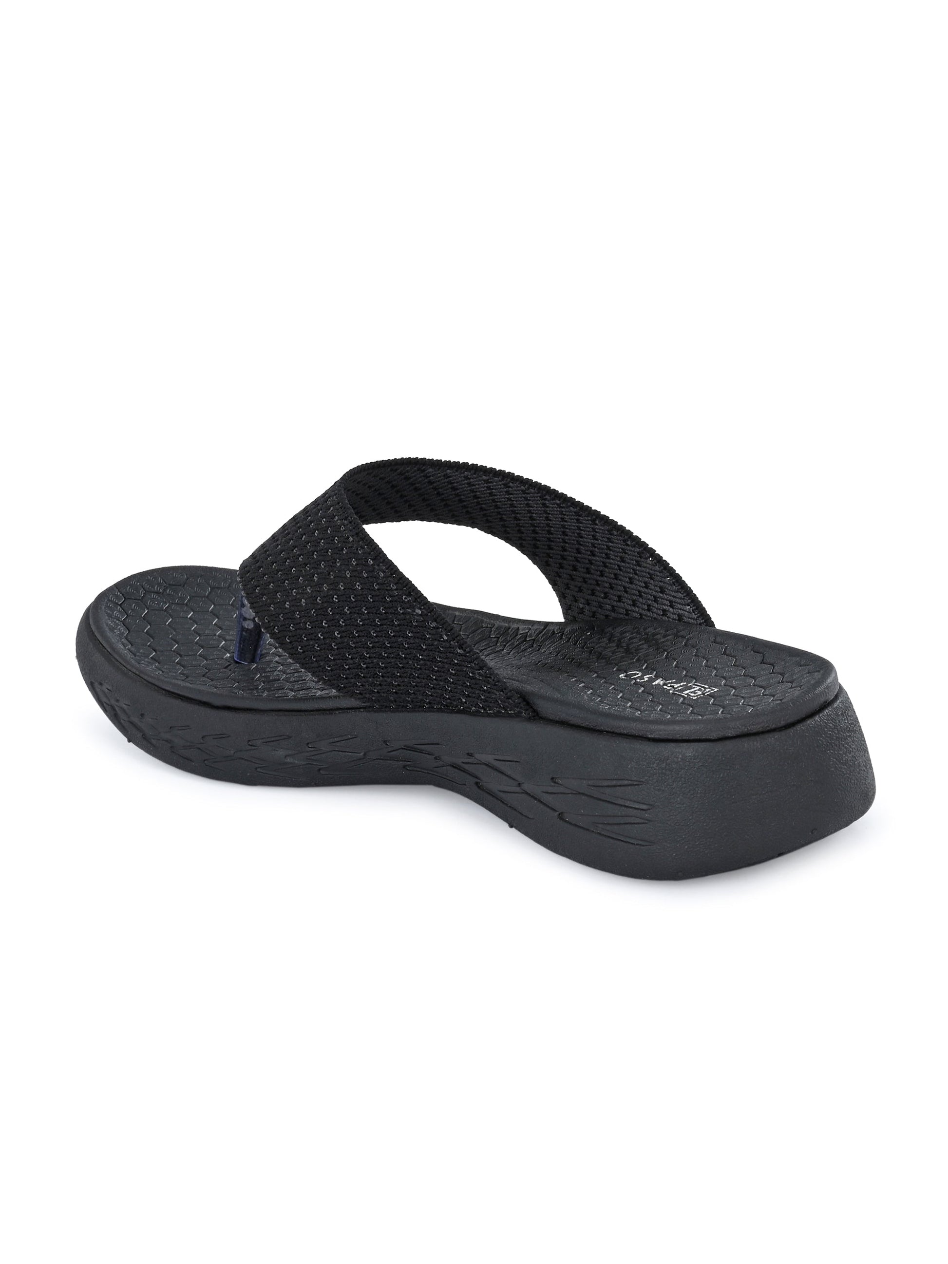 Midnight Mesh Comfort Flip-Flop For Women-2