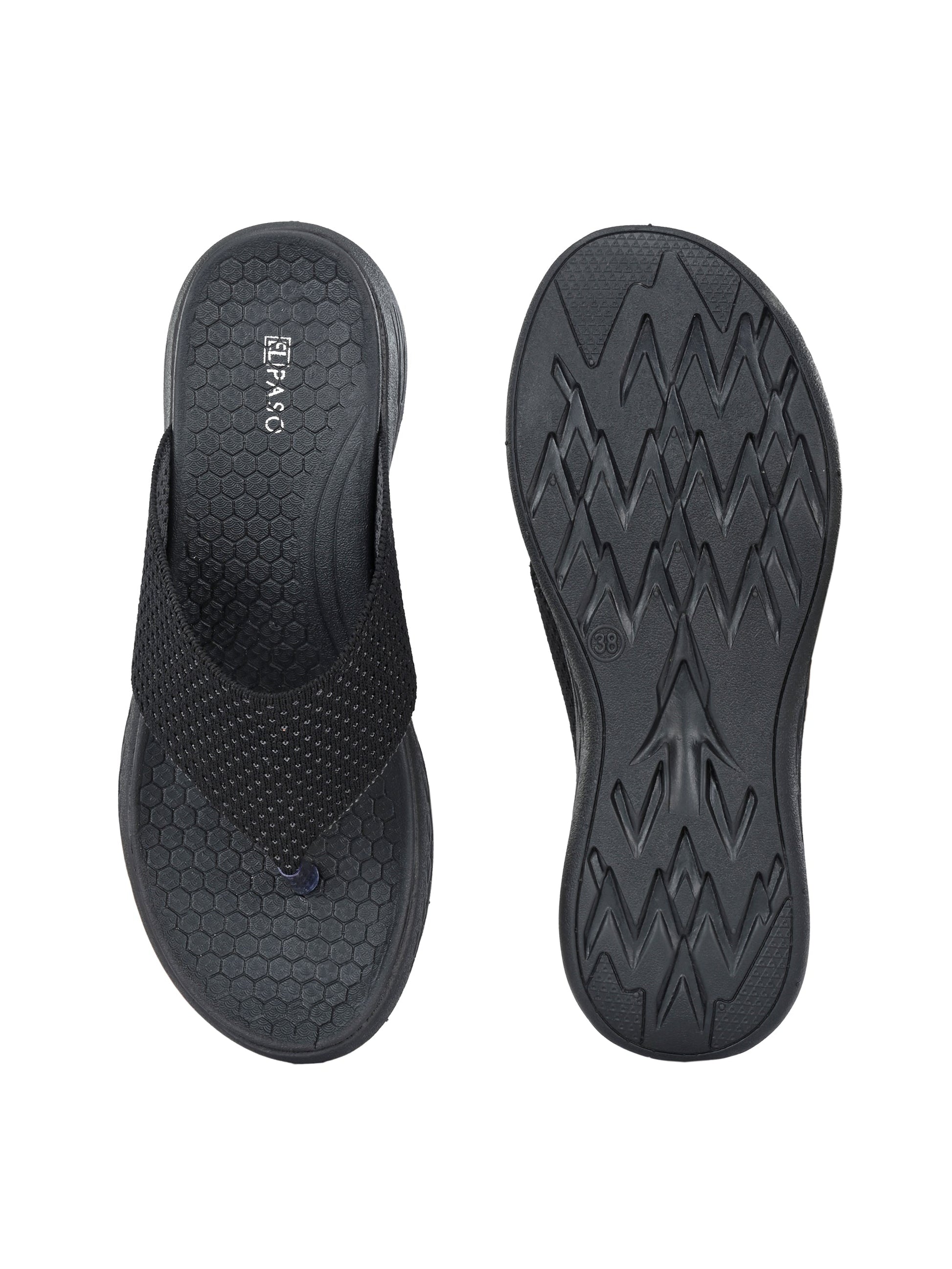 Midnight Mesh Comfort Flip-Flop For Women-4