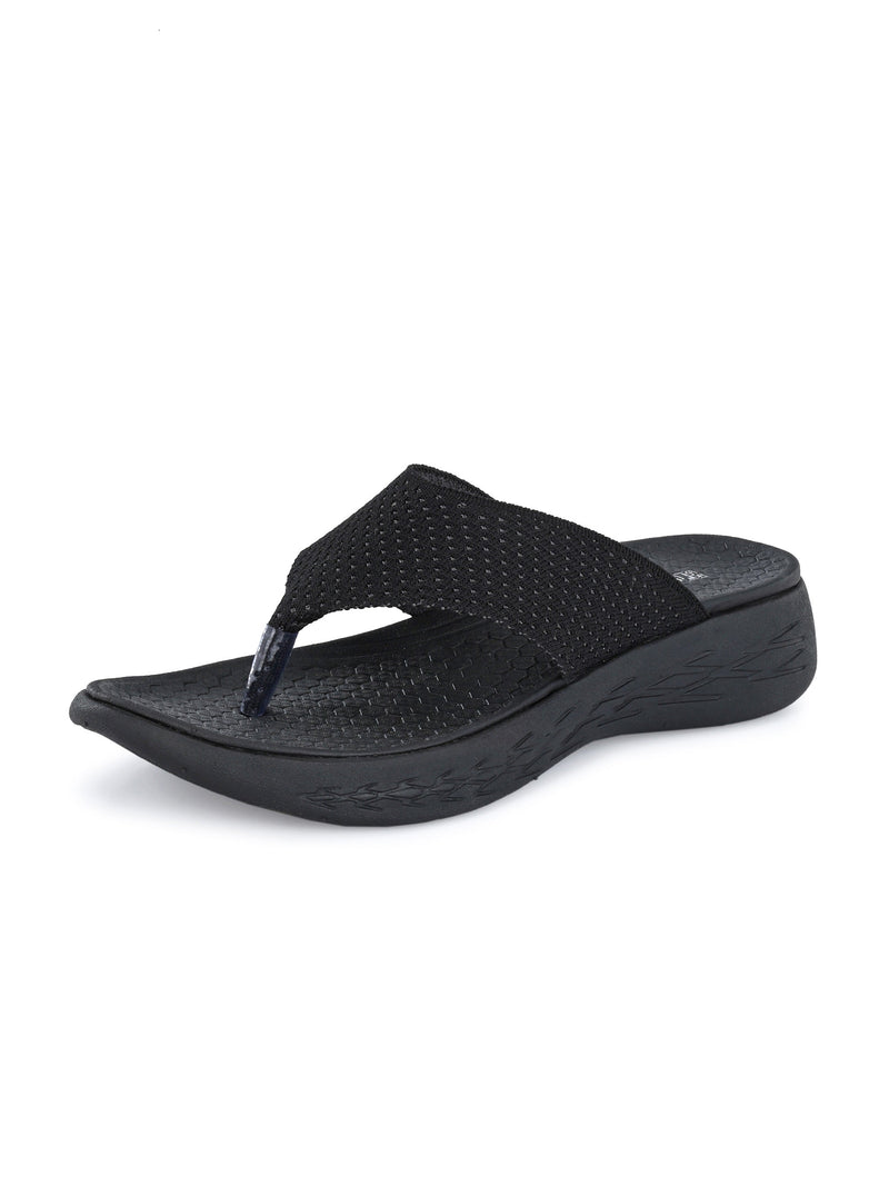 Midnight Mesh Comfort Flip-Flop For Women-6