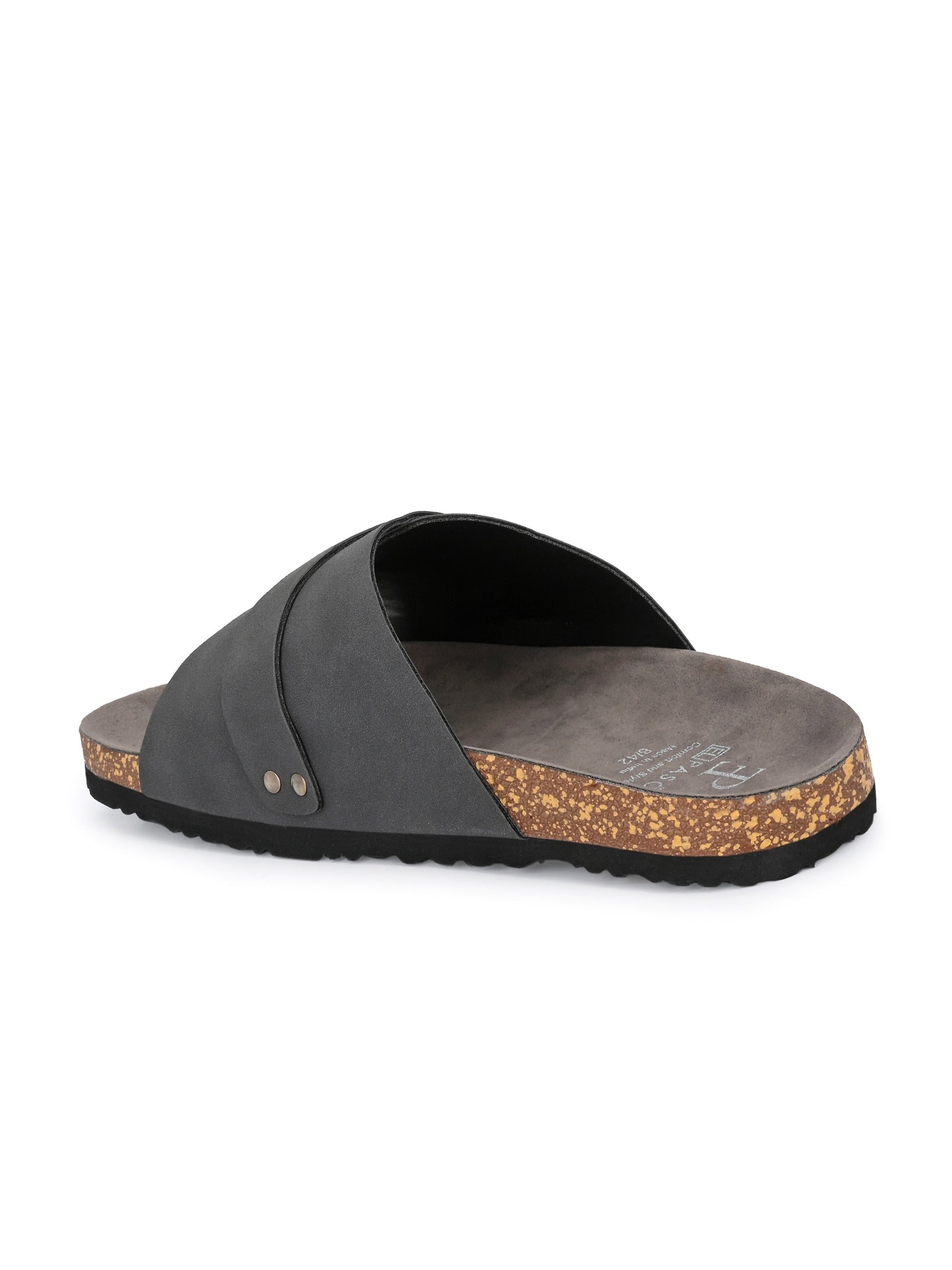 Charcoal Luxe Urban Wanderer Men's Sandal-2