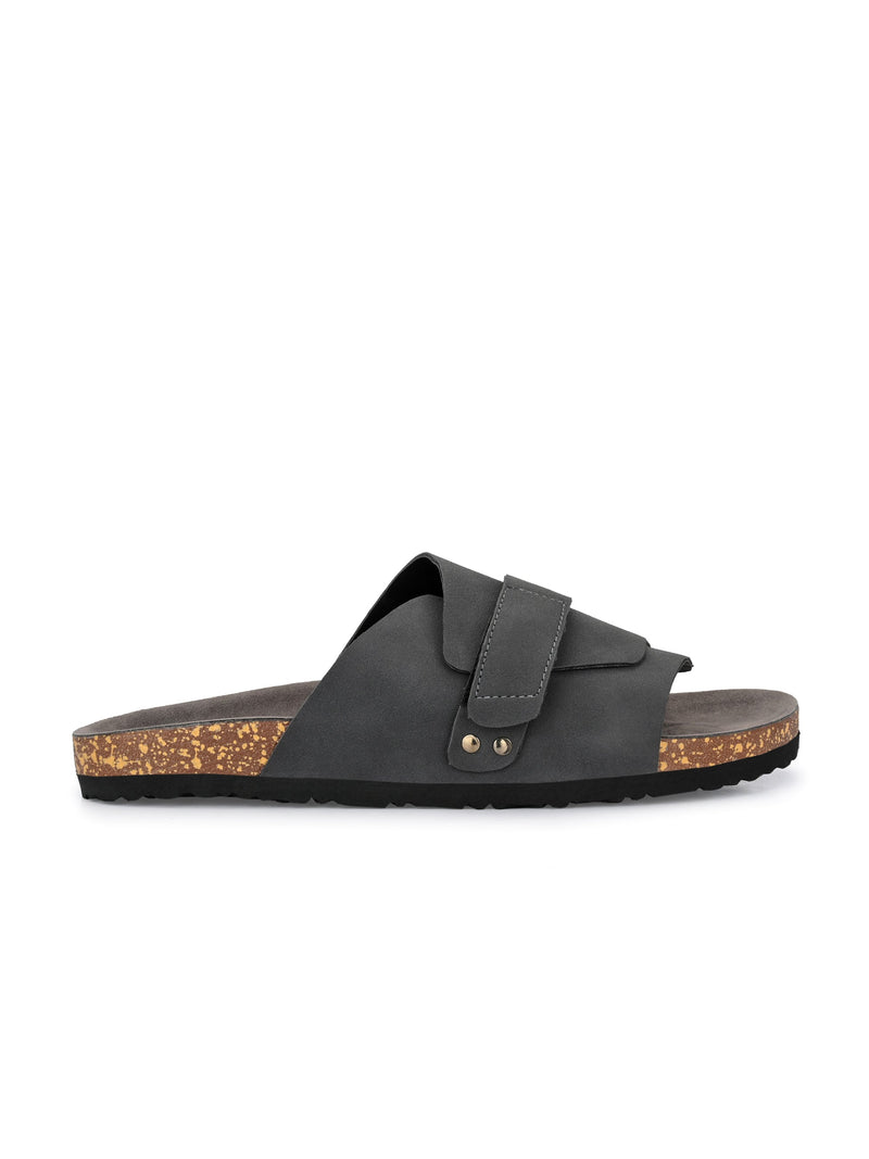 Charcoal Luxe Urban Wanderer Men's Sandal-3