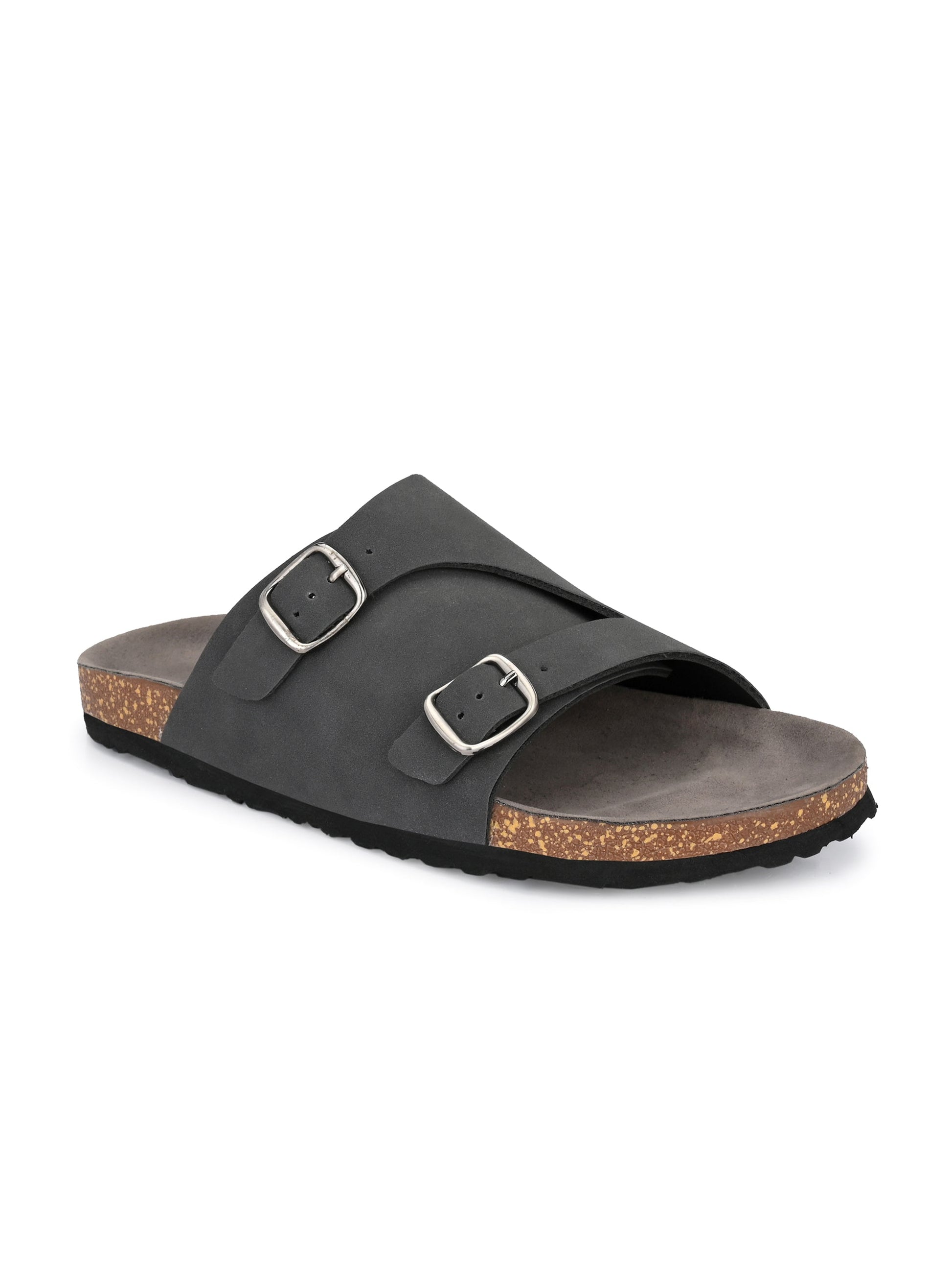 Ebony Dual-Strap Sandal-1