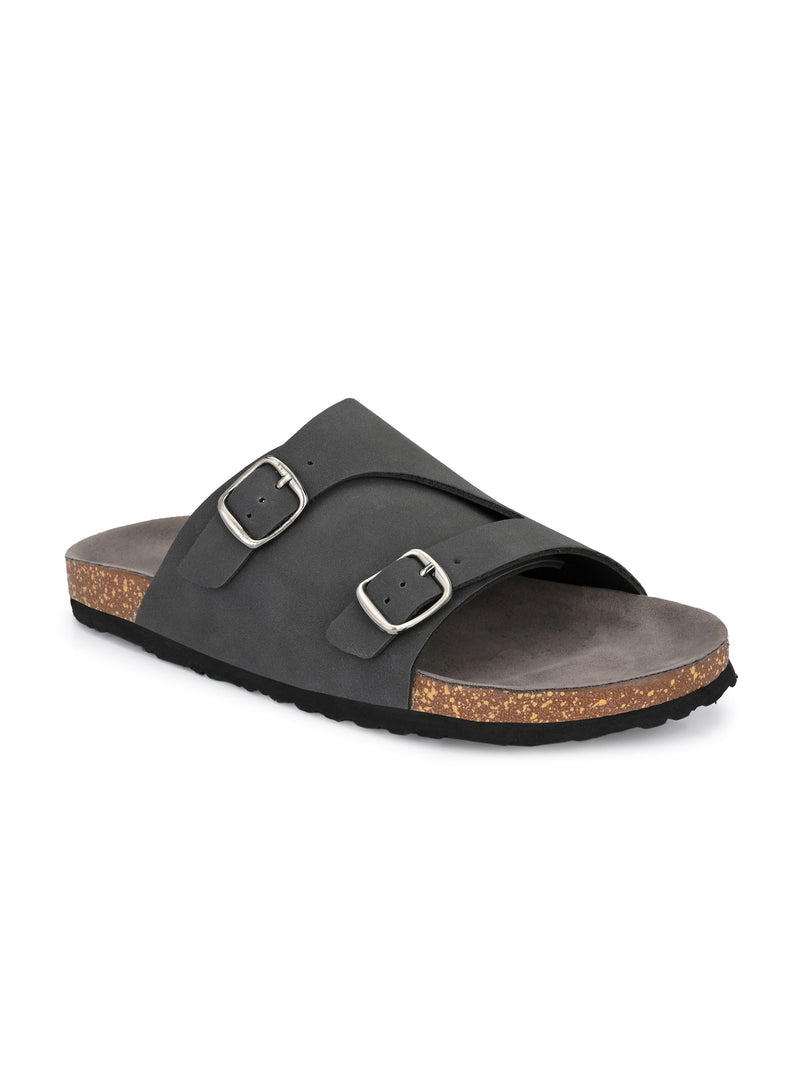 Ebony Dual-Strap Sandal-1