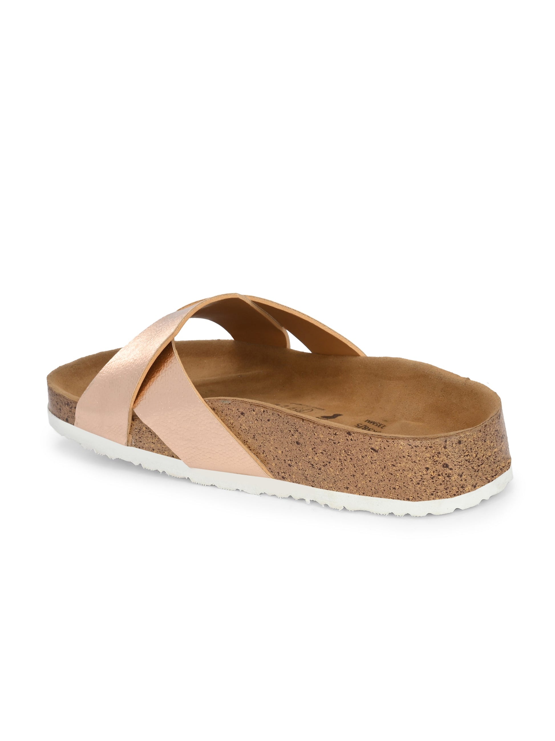 Golden Serenity Cork Sandal For Women-8