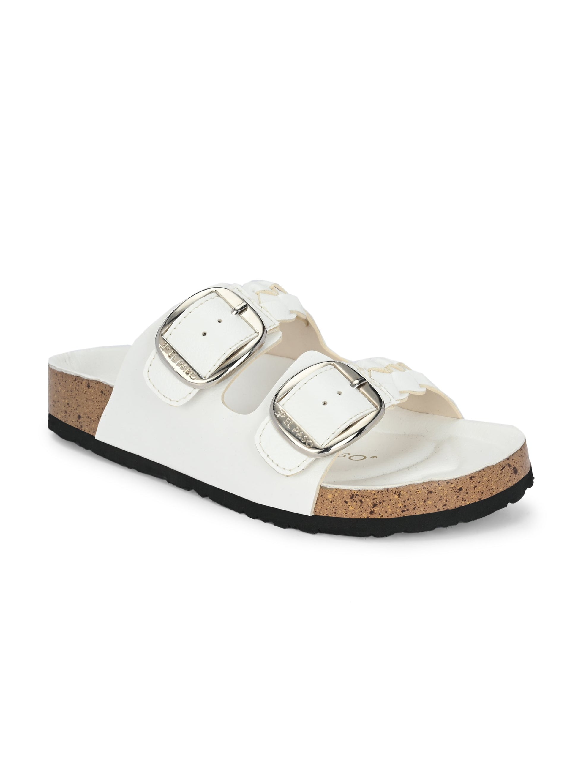 Opulent Olive Cork Sandals For Women-7
