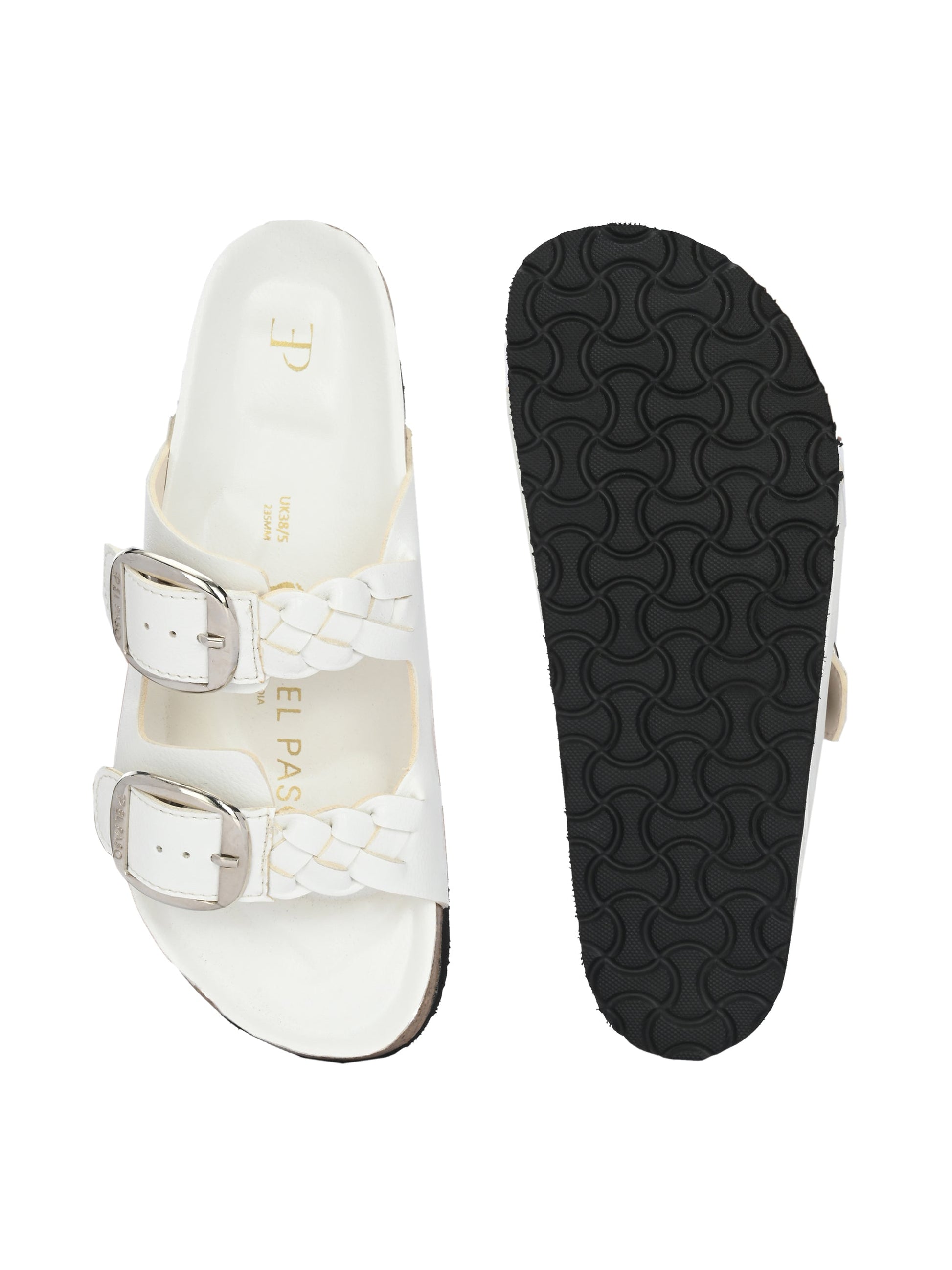 Opulent Olive Cork Sandals For Women-10