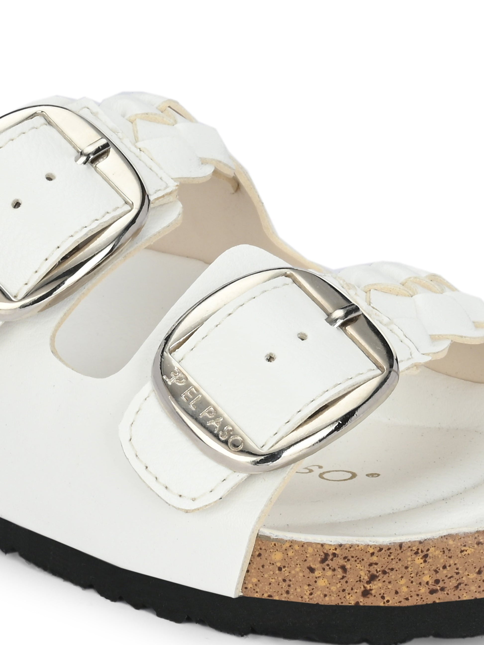 Opulent Olive Cork Sandals For Women-11