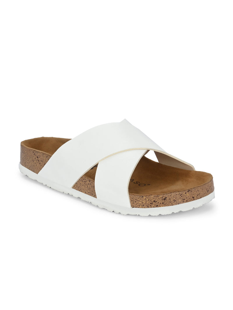 Sable Cross Strap Platform For Women-13