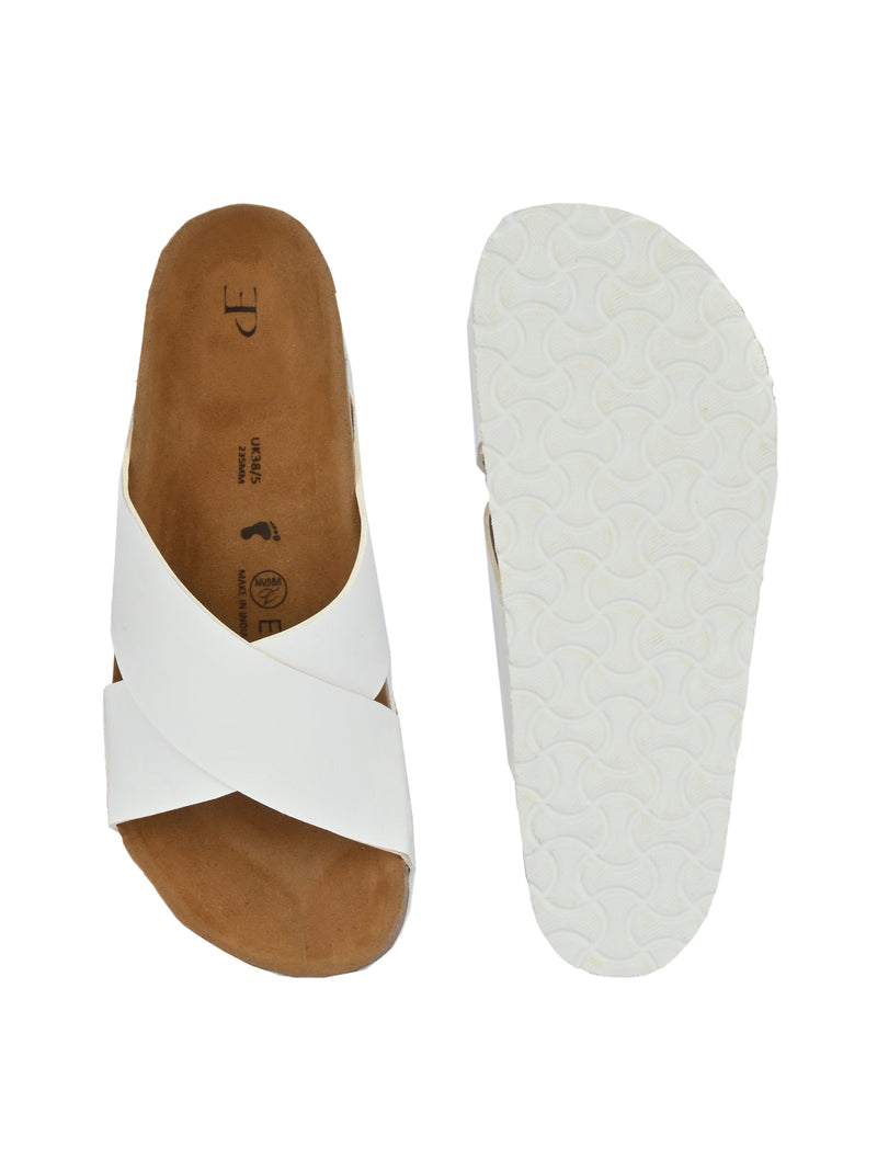 Sable Cross Strap Platform For Women-16