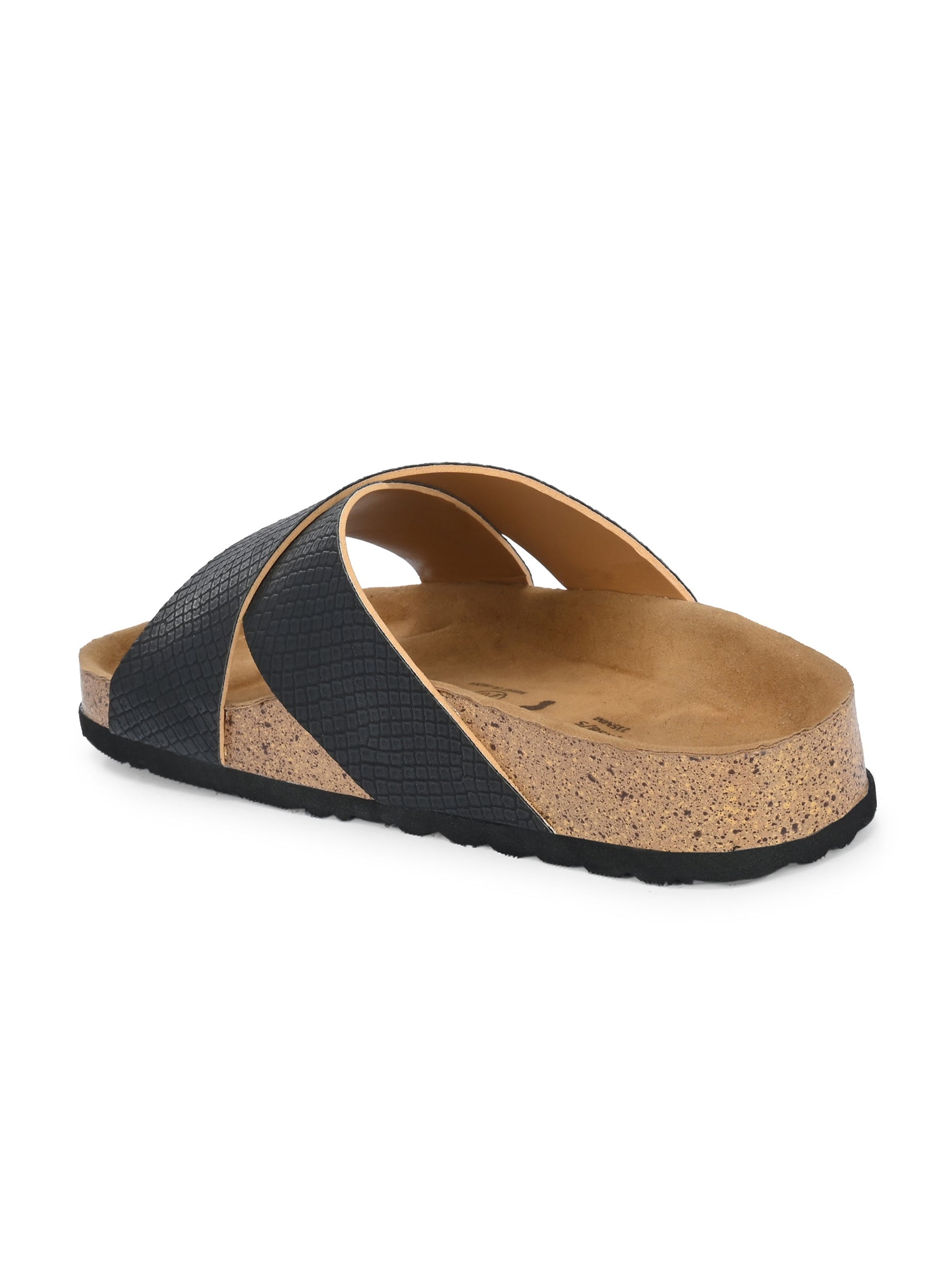 Sable Cross Strap Platform For Women-2
