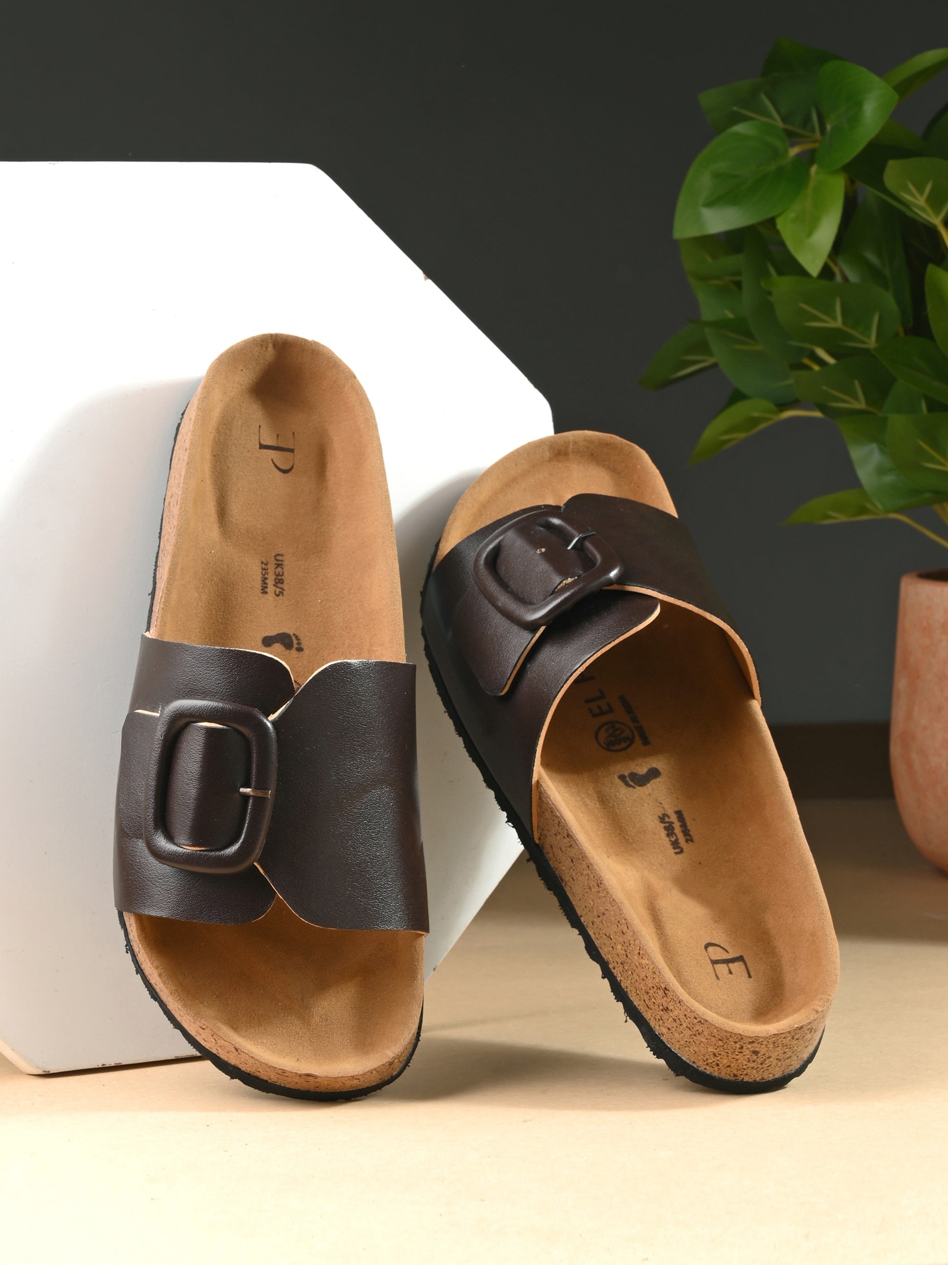 Classic Noir Slide For Women-12