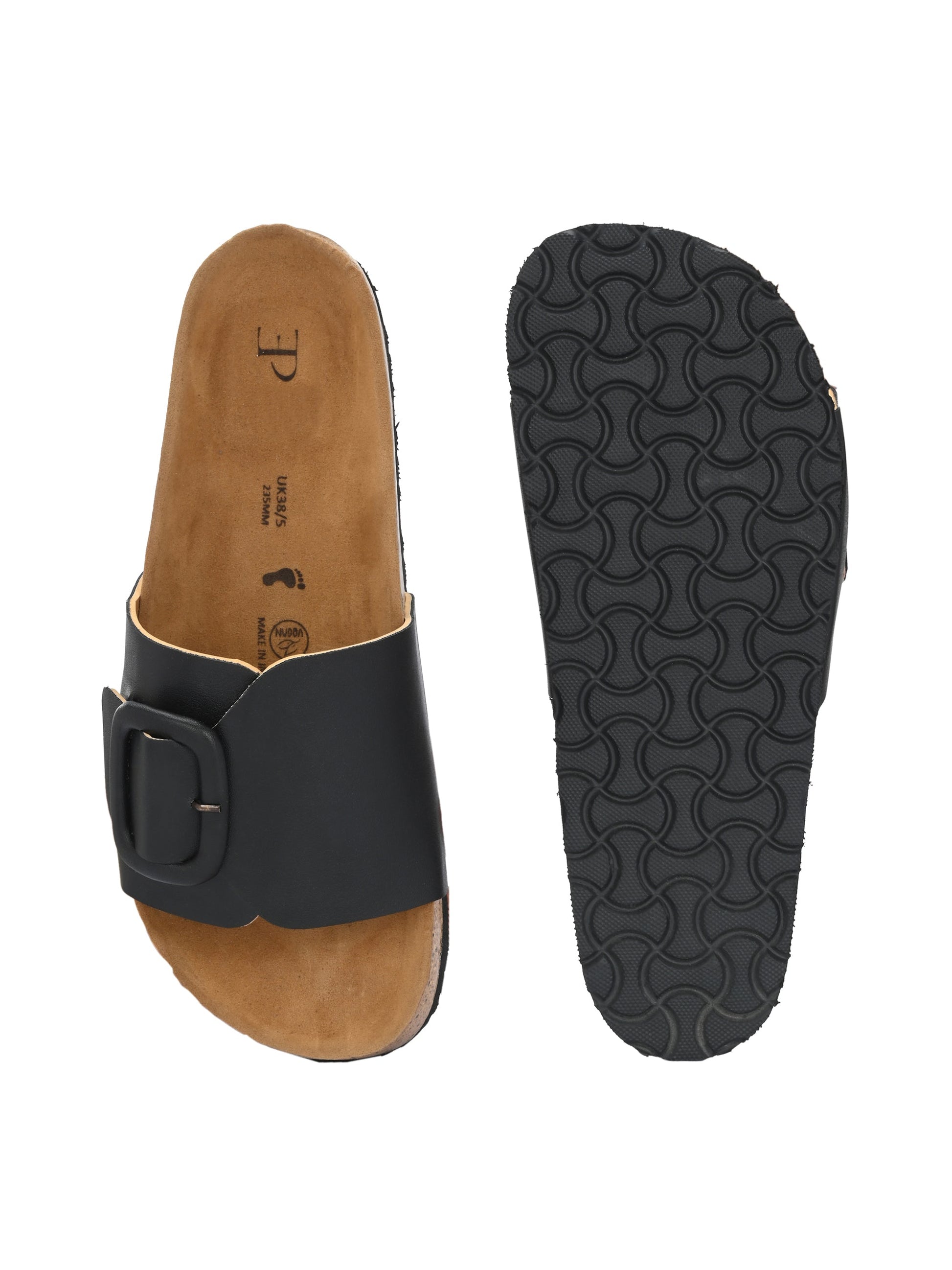 Classic Noir Slide For Women-4
