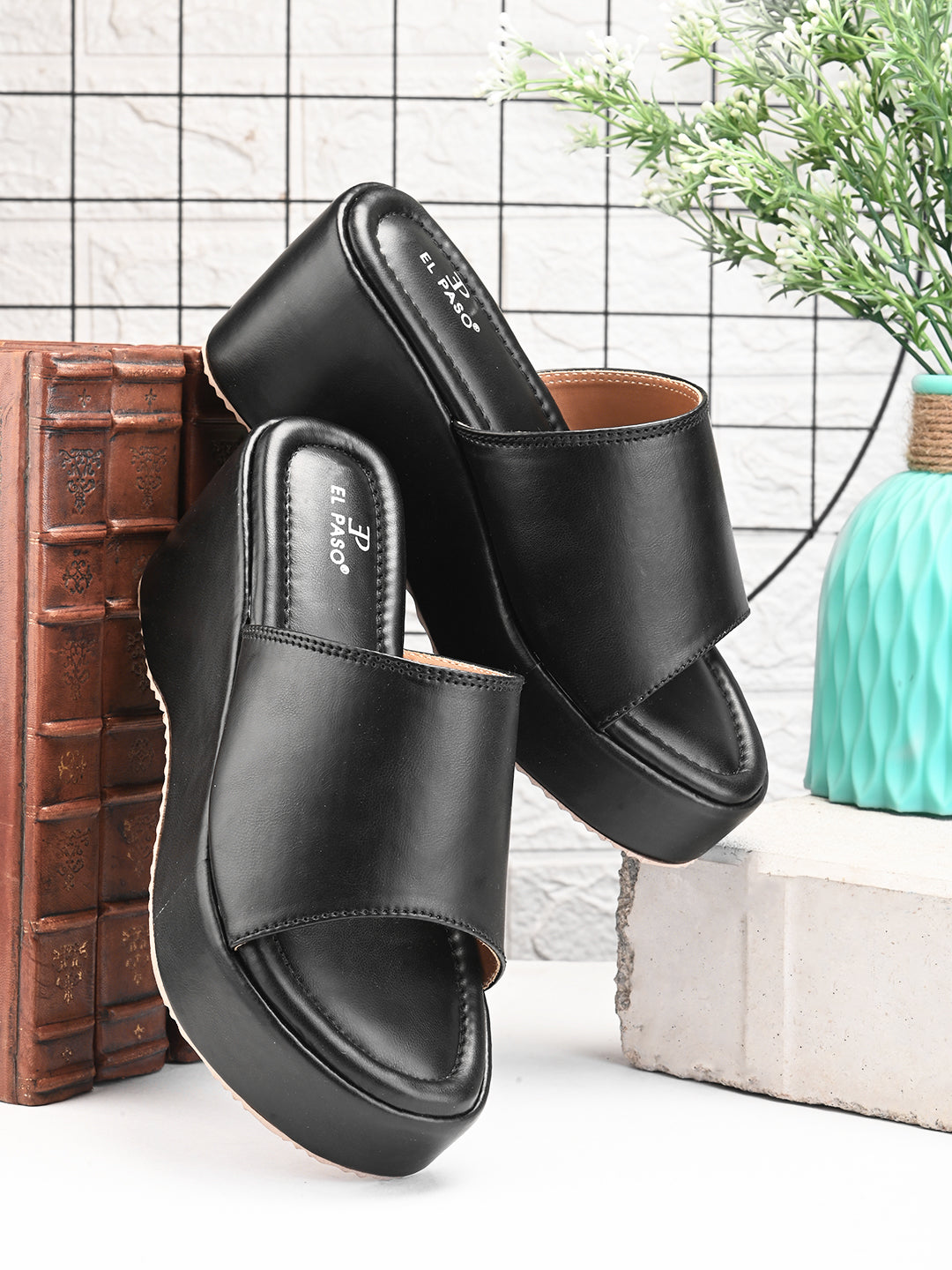 Ebony Shine Sandal For Women-6