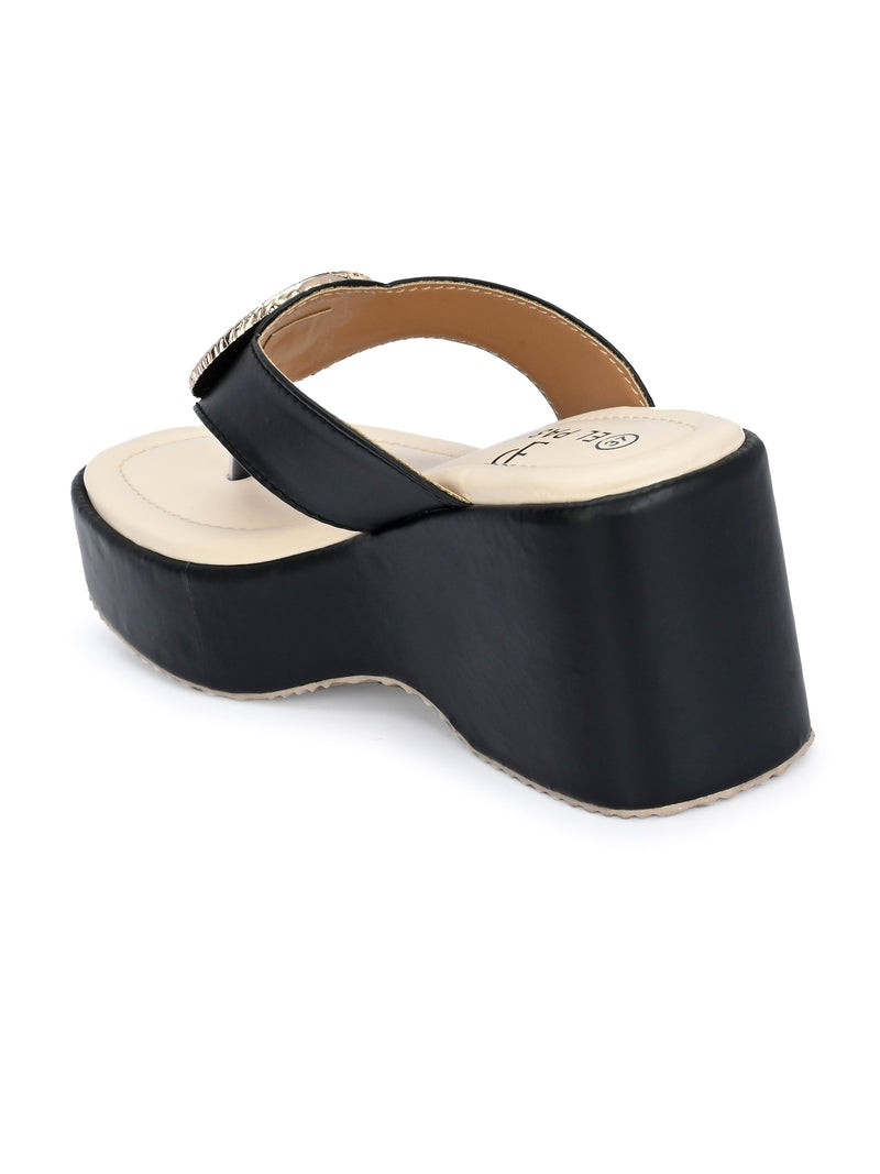 Party Wear Slip-On Heels For Women