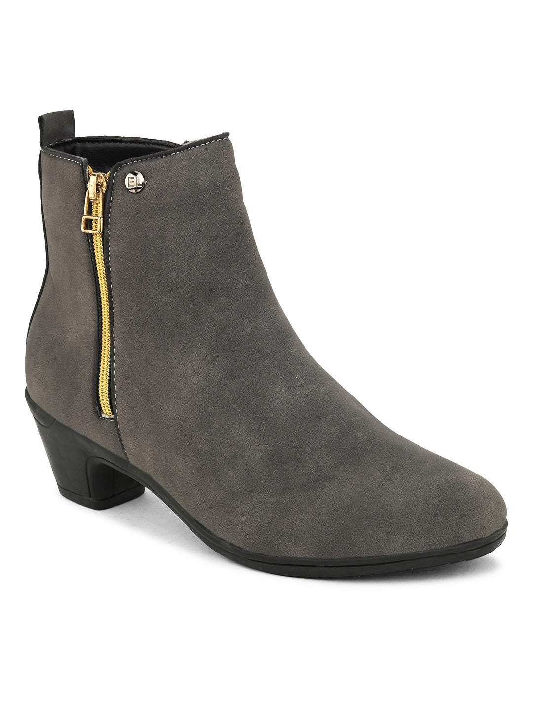 Zip-Closure Party Wear Boots For Women