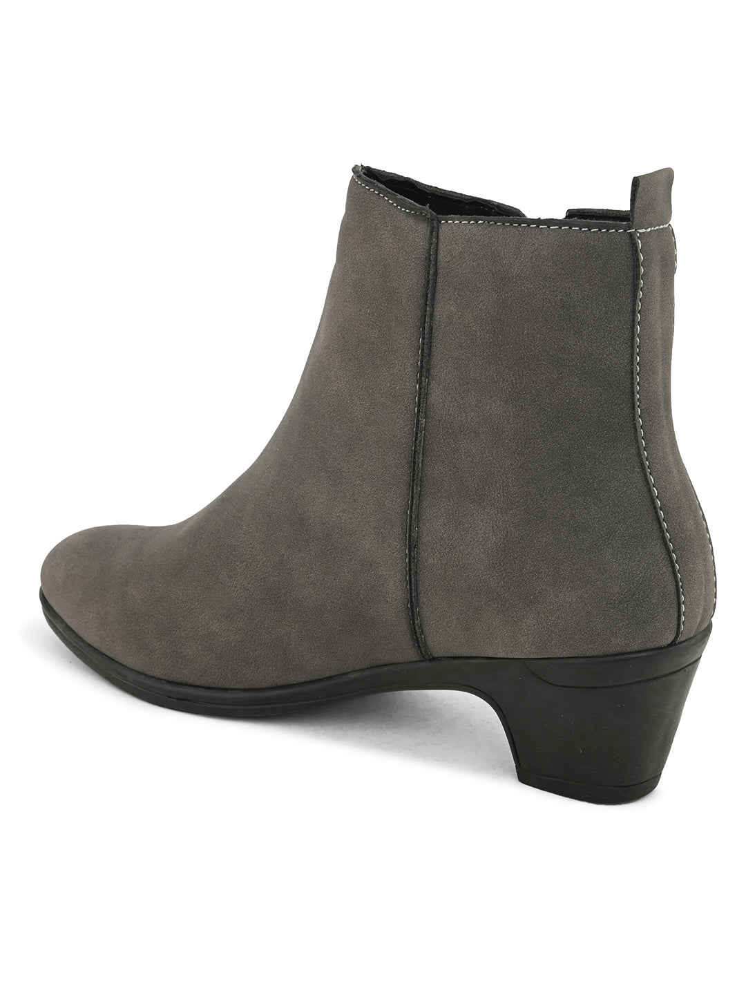 Zip-Closure Party Wear Boots For Women