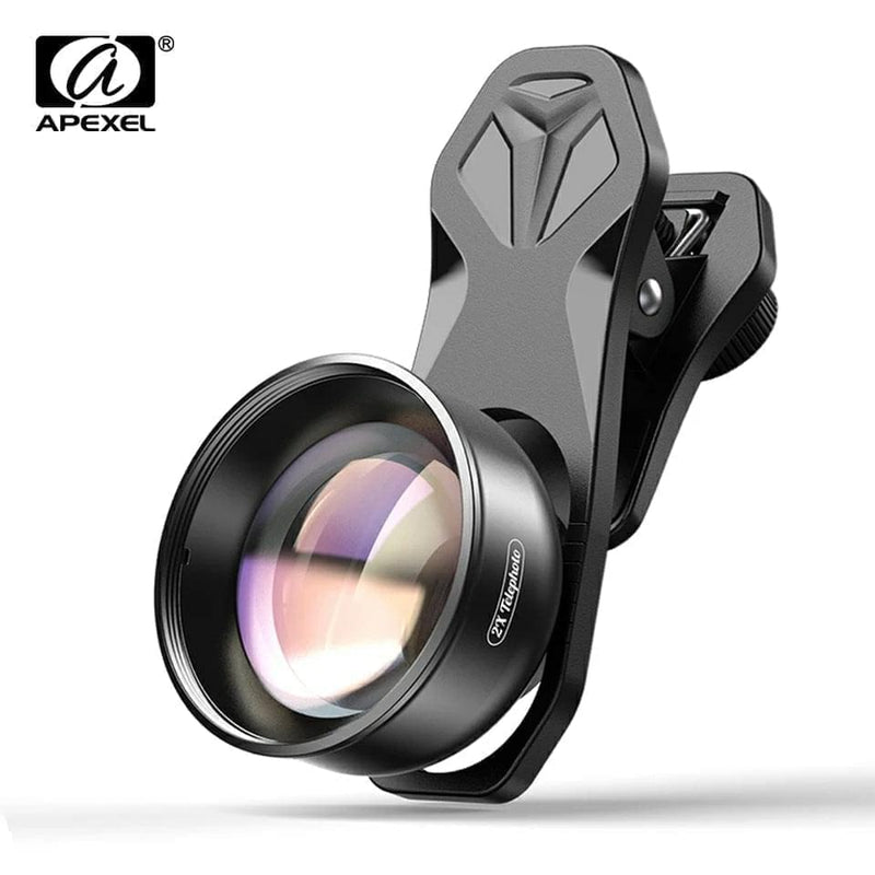 [Preorder] APEXEL 2X 60mm HD Portrait Pro Telephoto Mobile Phone Lens engpre17 Zoom - APEXEL INDIA - Mobile Lens - Mobile Camera Lens - Cellphone Accessories - Phone Lens - Smartphone Lens