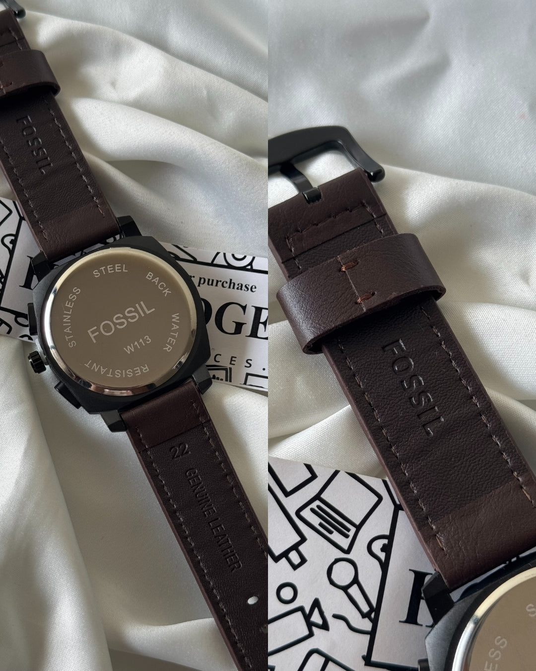 Fossil-FS4656 (Chronograph Watch)