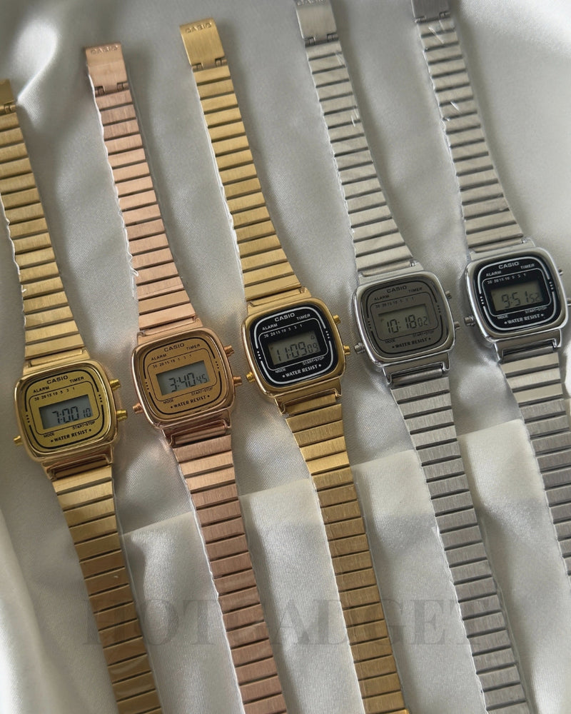 Vintage D124 Rose Gold (Digital Watch)