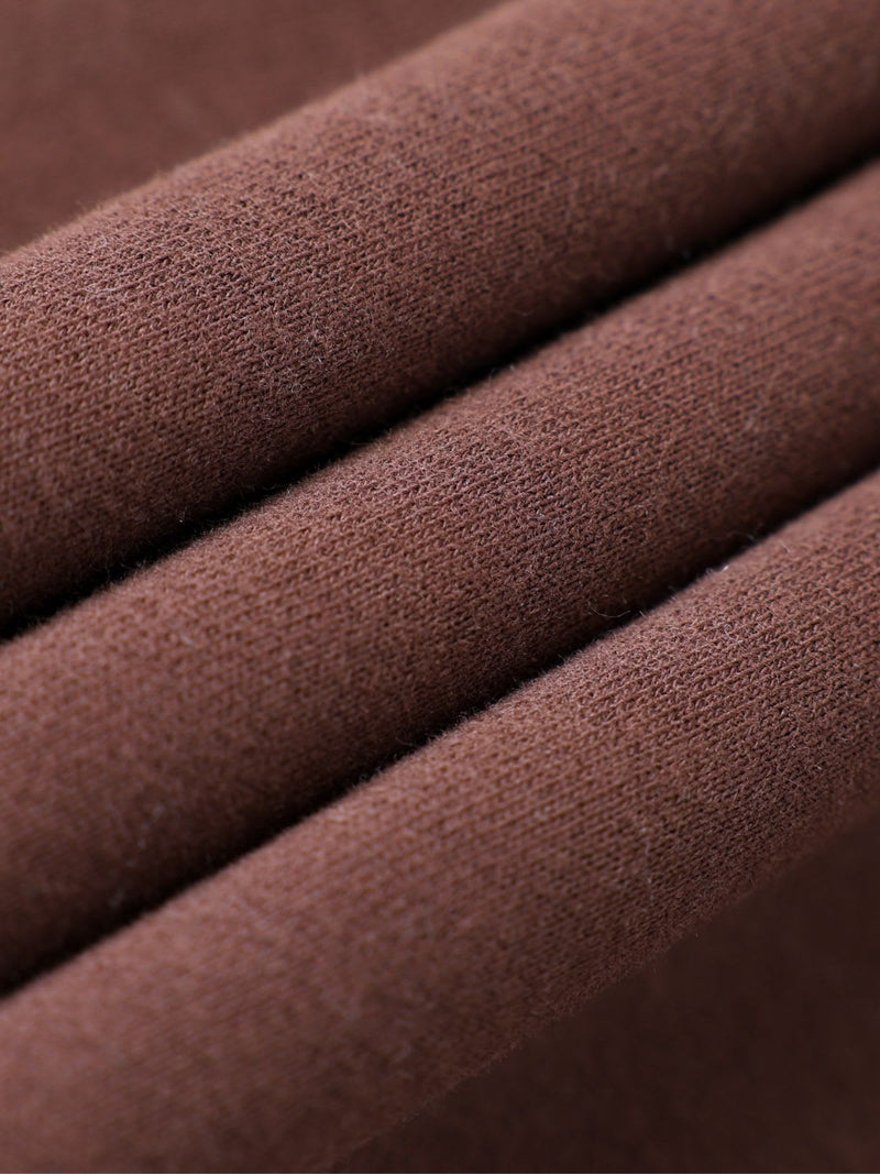 Brown - Hoodie And Sweatpants - Co-ord Set