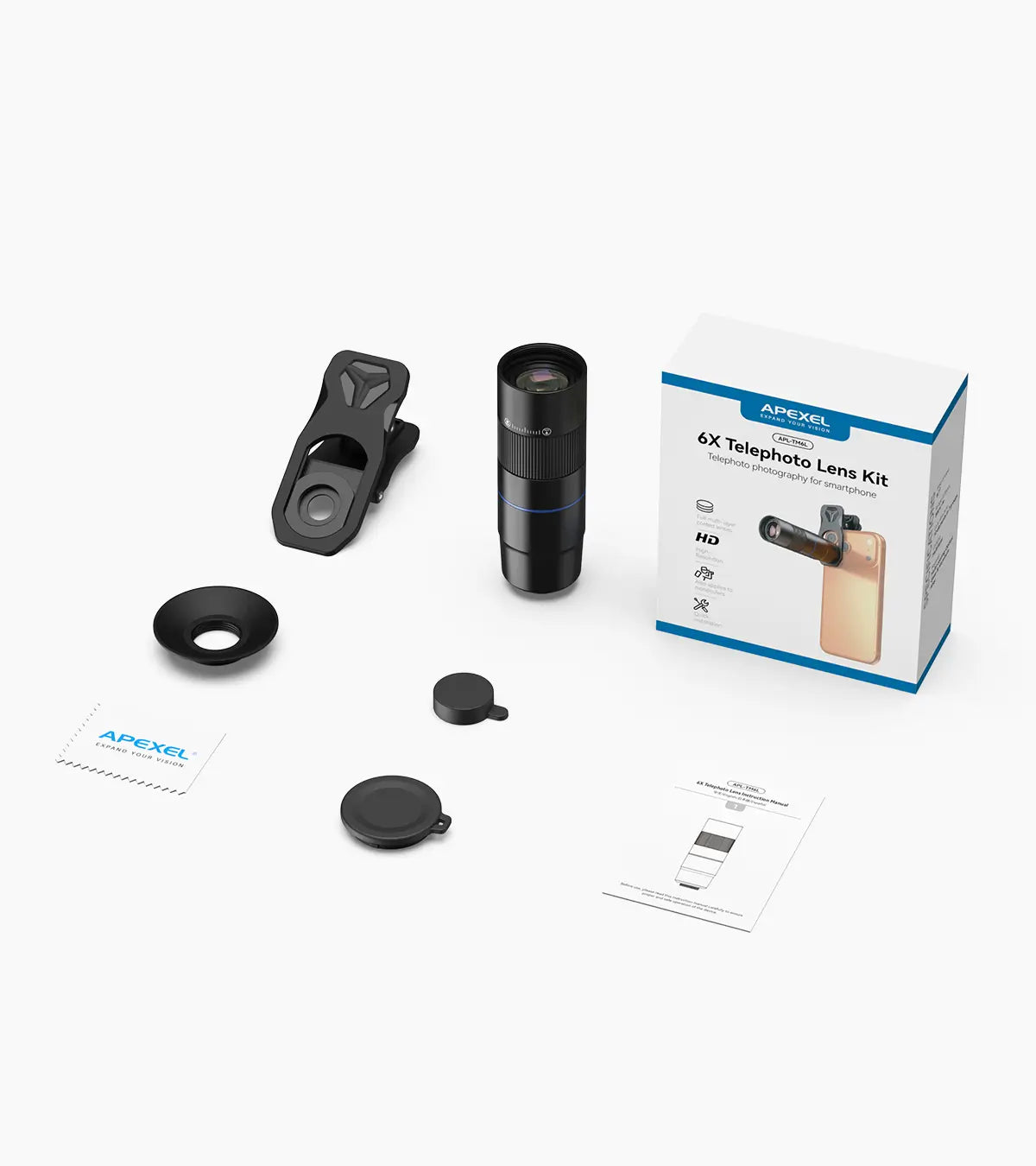 [New] Apexel TeleReach 288mm 6x Telephoto Lens for Mobile Phone [2026]-10