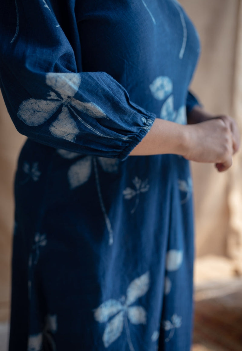 Iyana Dabu Slub Cotton Dress