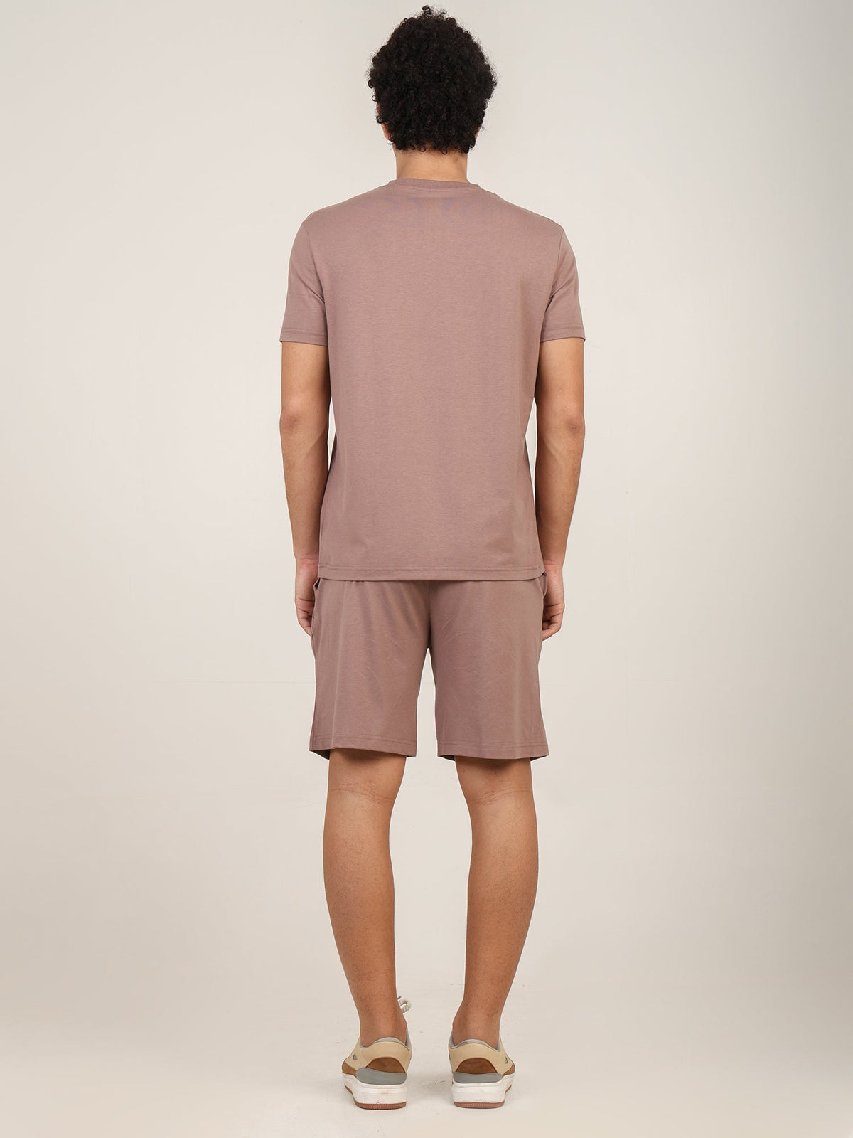 Naturefab Men's Organic Bamboo Co-ord Walnut-6