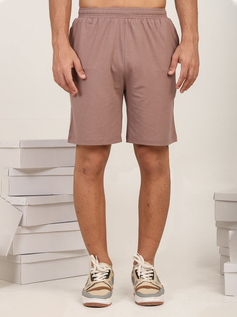 Naturefab Men’s Organic Bamboo Shorts Walnut-1