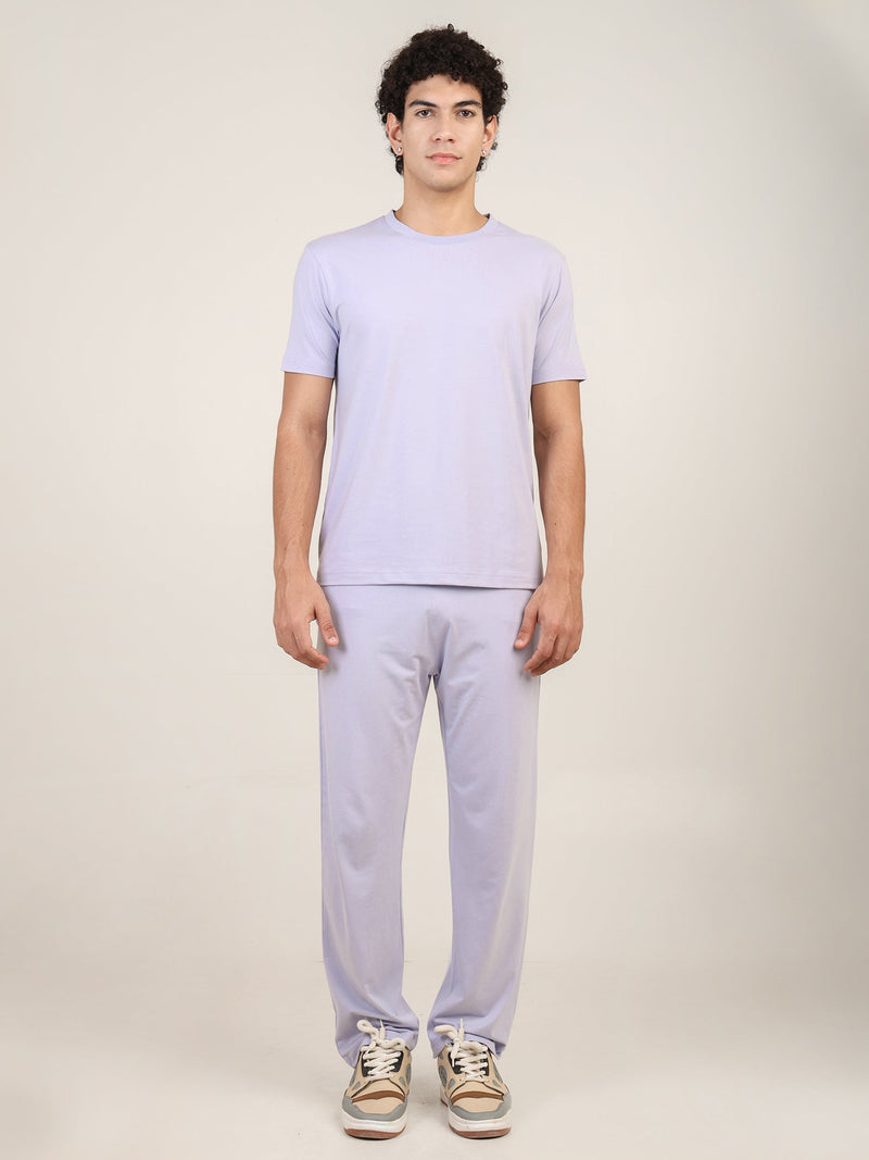 Naturefab Men's Organic Bamboo Pajama Co-ord Cosmic Sky-3