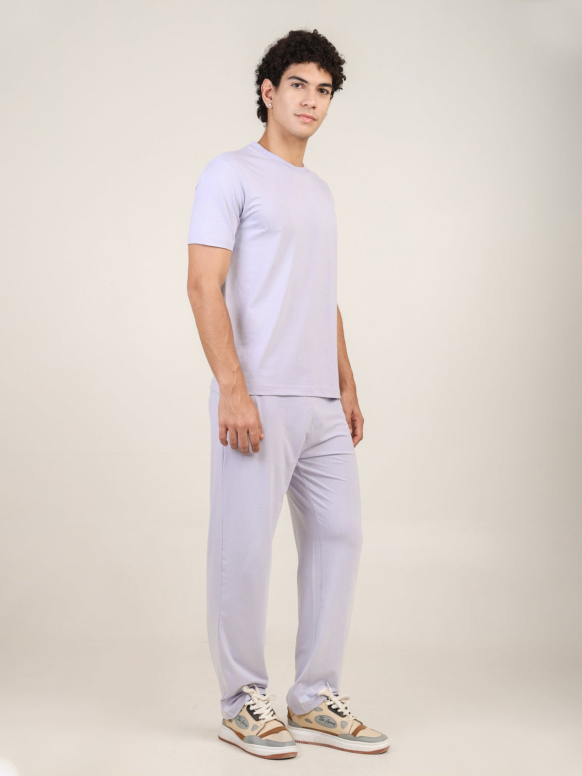 Naturefab Men's Organic Bamboo Pajama Co-ord Cosmic Sky-5
