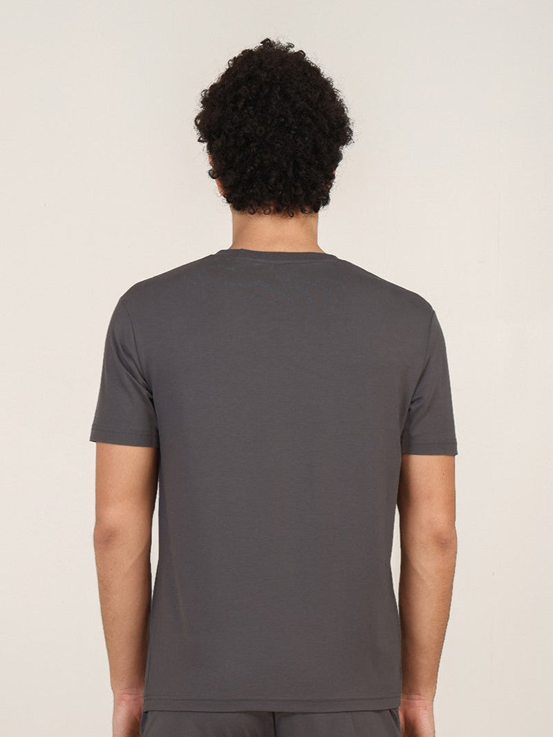 Naturefab Men's Organic Bamboo Tshirt Ash Grey-4