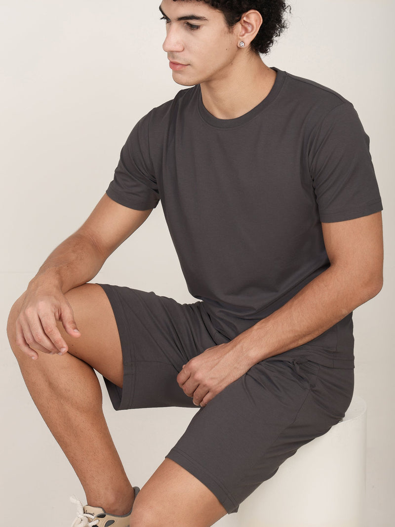 Naturefab Men’s Organic Bamboo Shorts Ash Gray-5