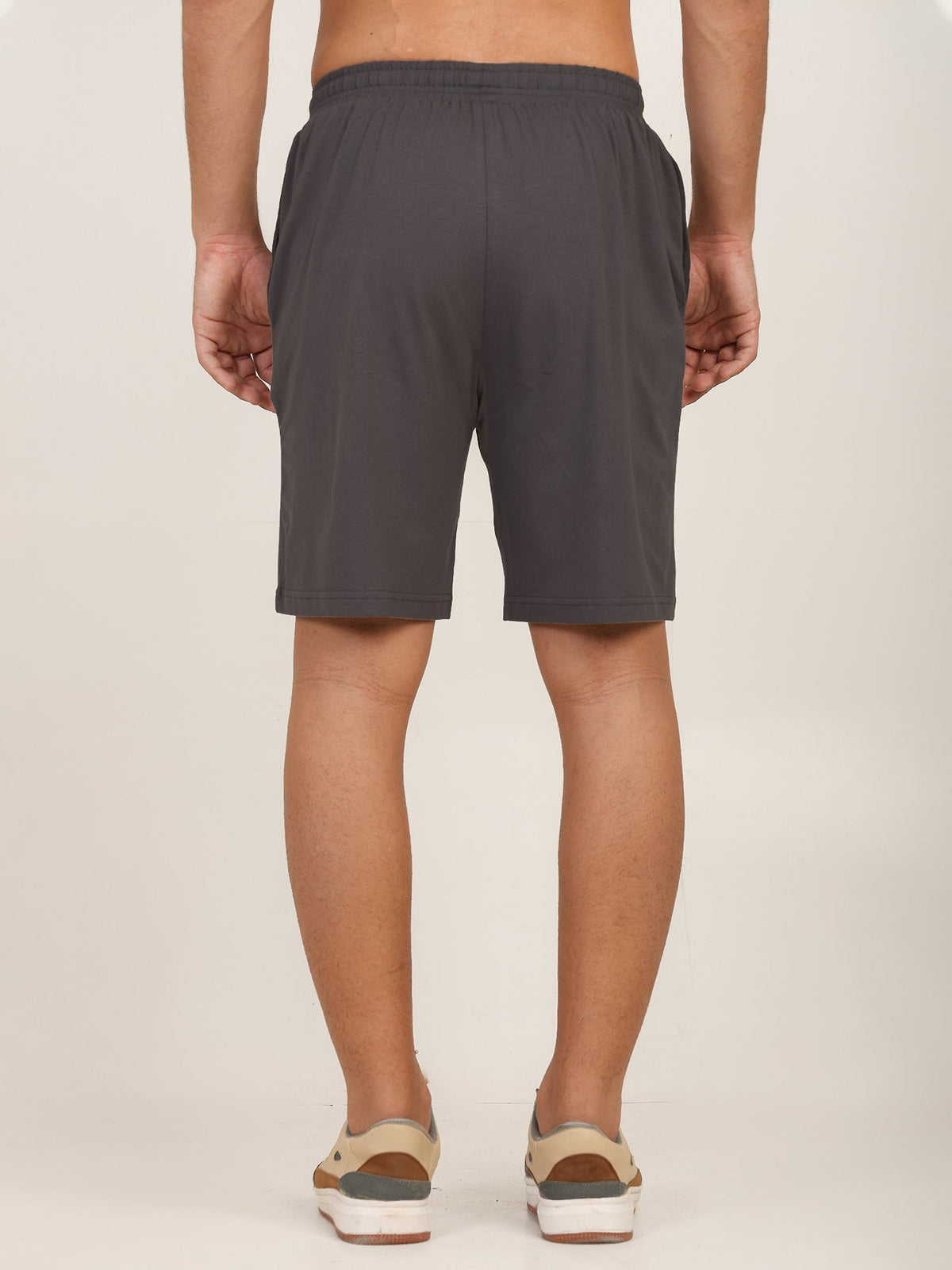 Naturefab Men’s Organic Bamboo Shorts Ash Gray-3